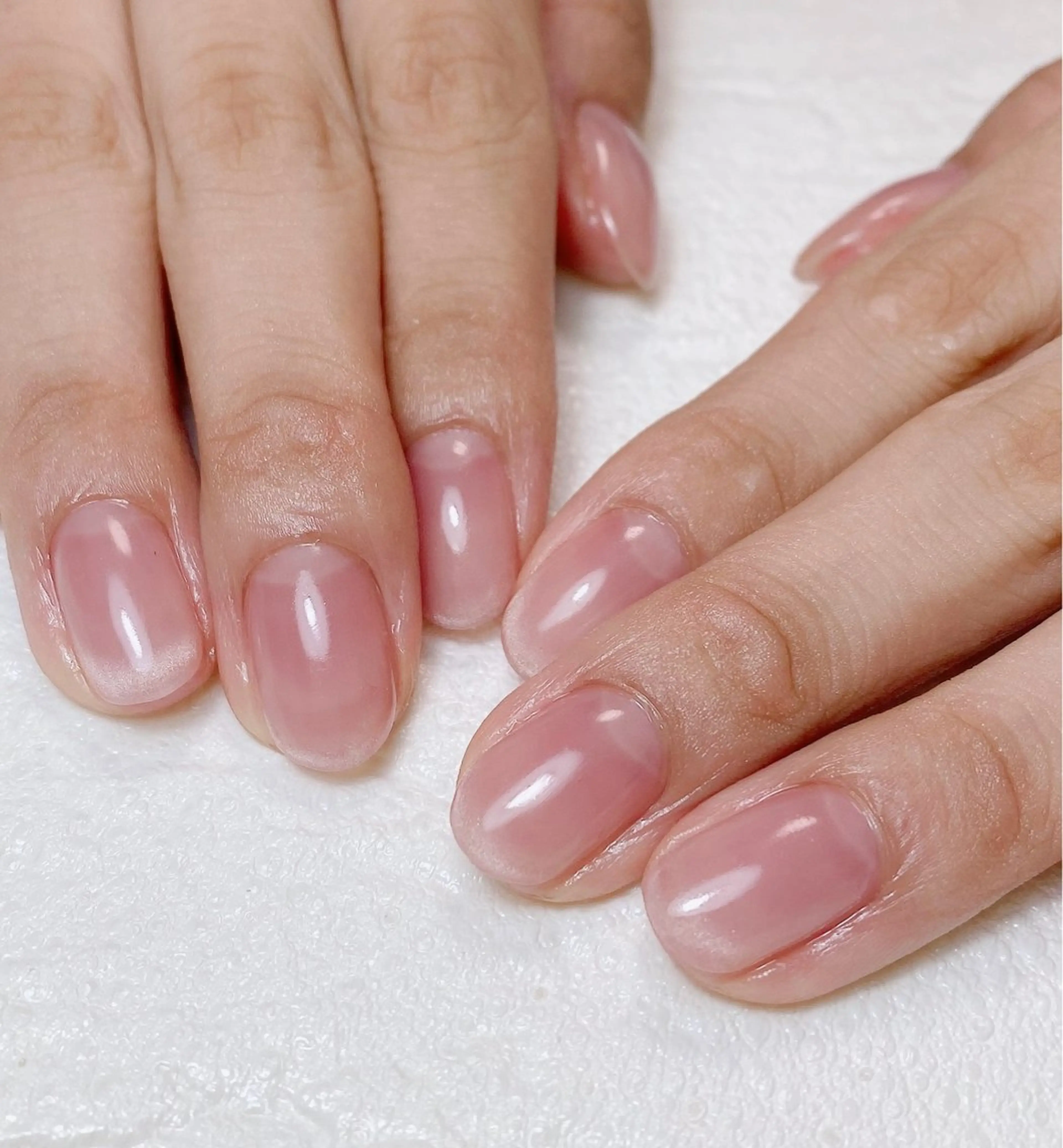 ネイル マグネットネイル オフィスネイル Nail Salon K 🧸美爪育成のネイルデザイン