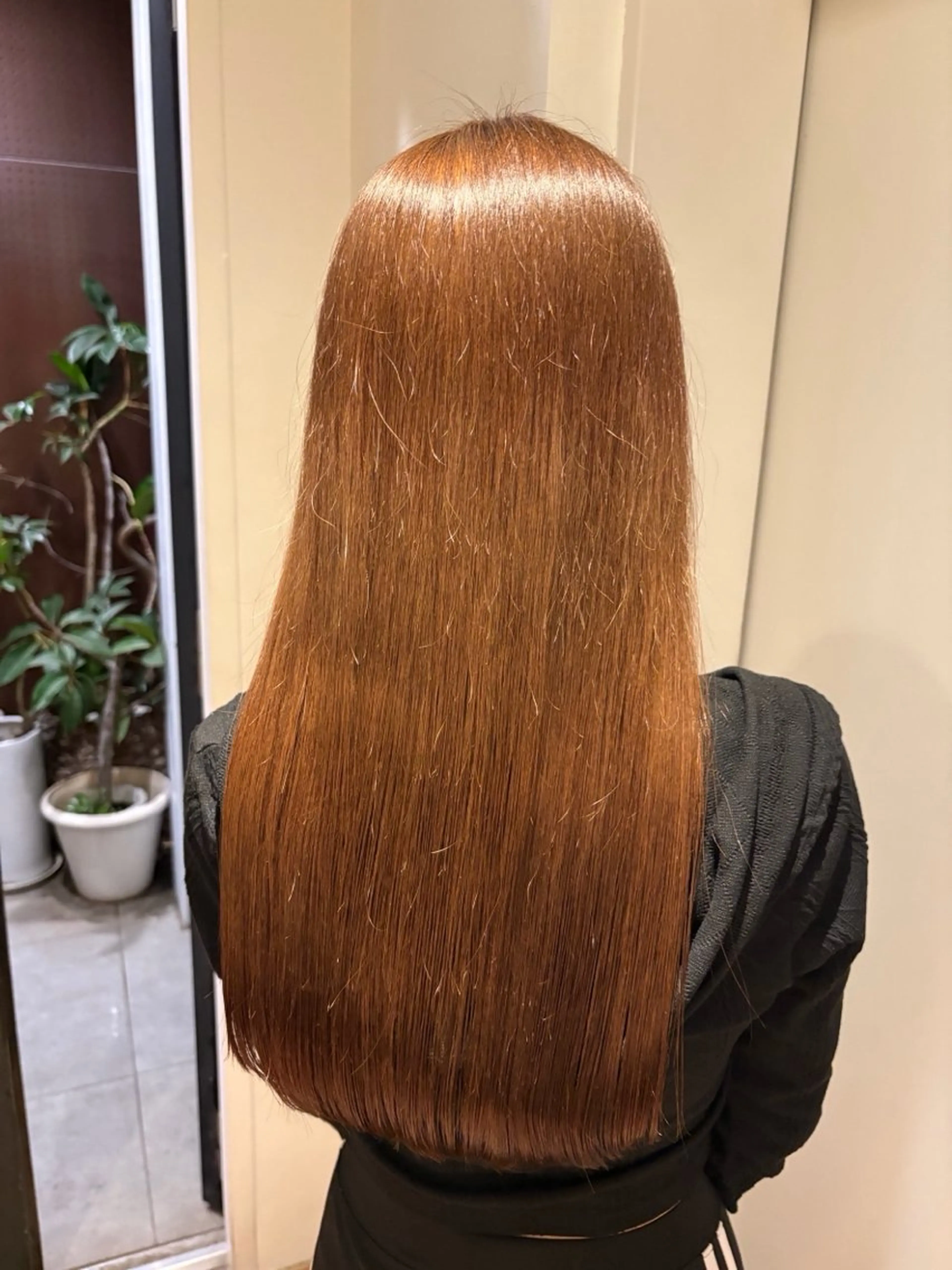 ロング トリートメント 松本 留奈のヘアスタイル