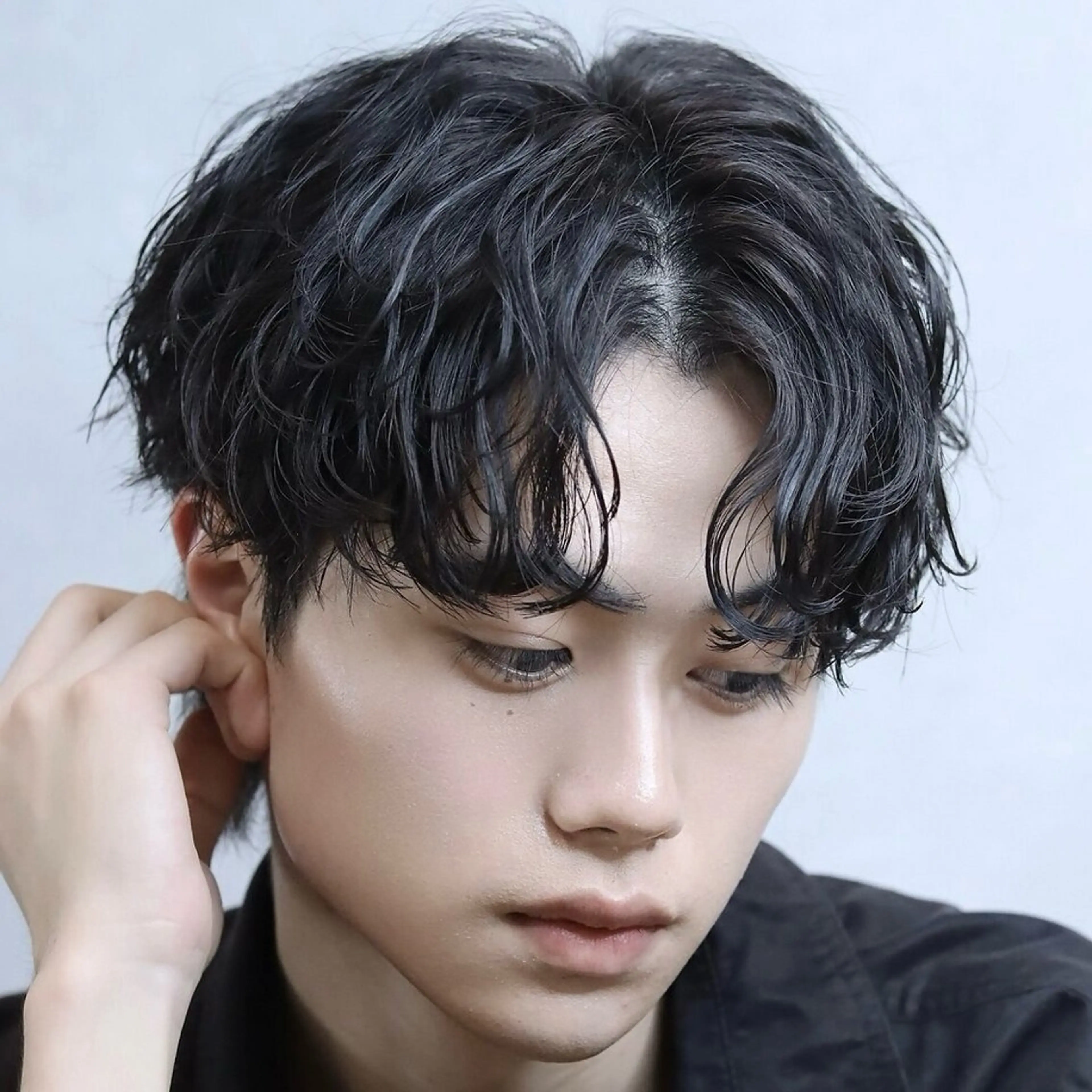 パーマ メンズ メンズパーマ スパイラルパーマ カット パーマ メンズ特化/パーマ/ ブリーチ/福島 千颯のヘアスタイル