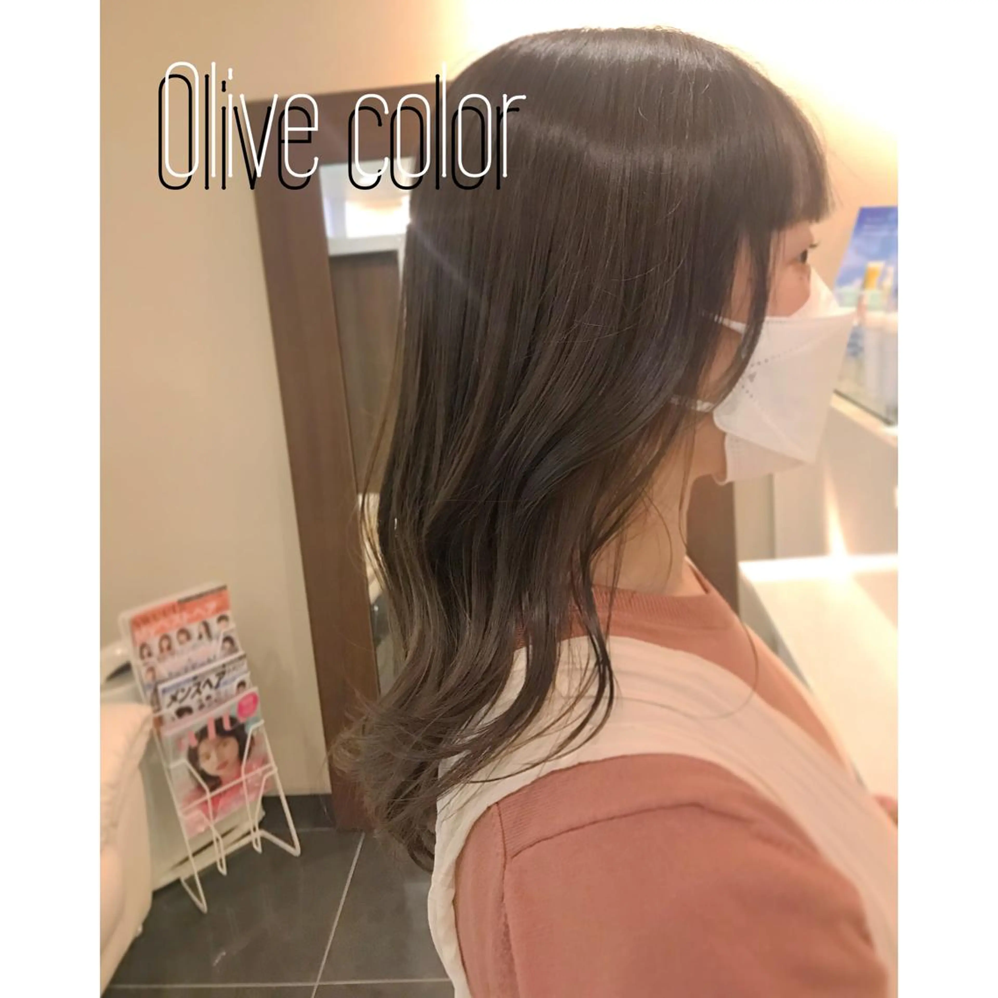 ロング カラー 透明感カラー チーフデザイナー 若林　麻衣のヘアスタイル