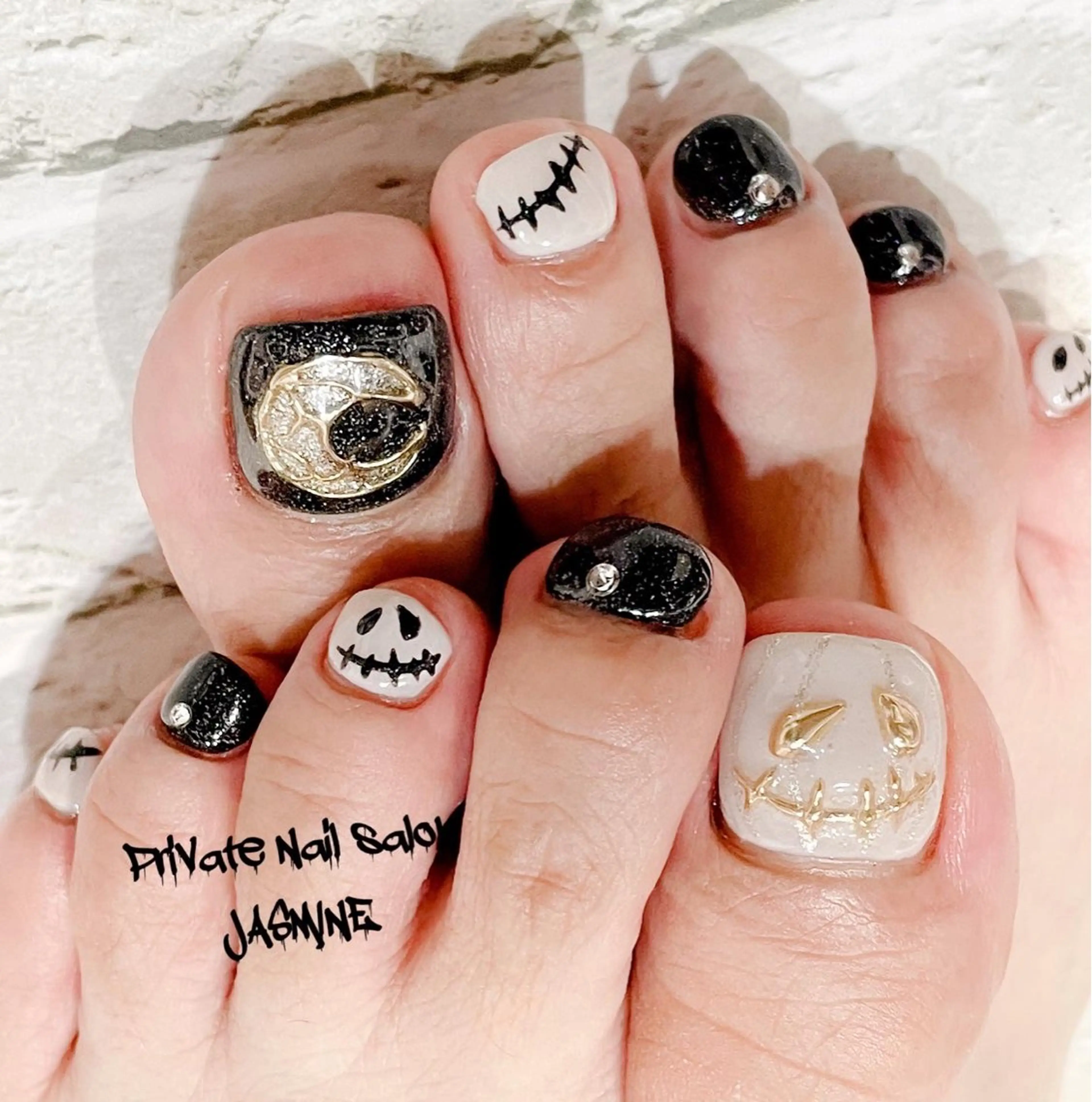ネイル ハロウィン Nail salon JASMINEのネイルデザイン