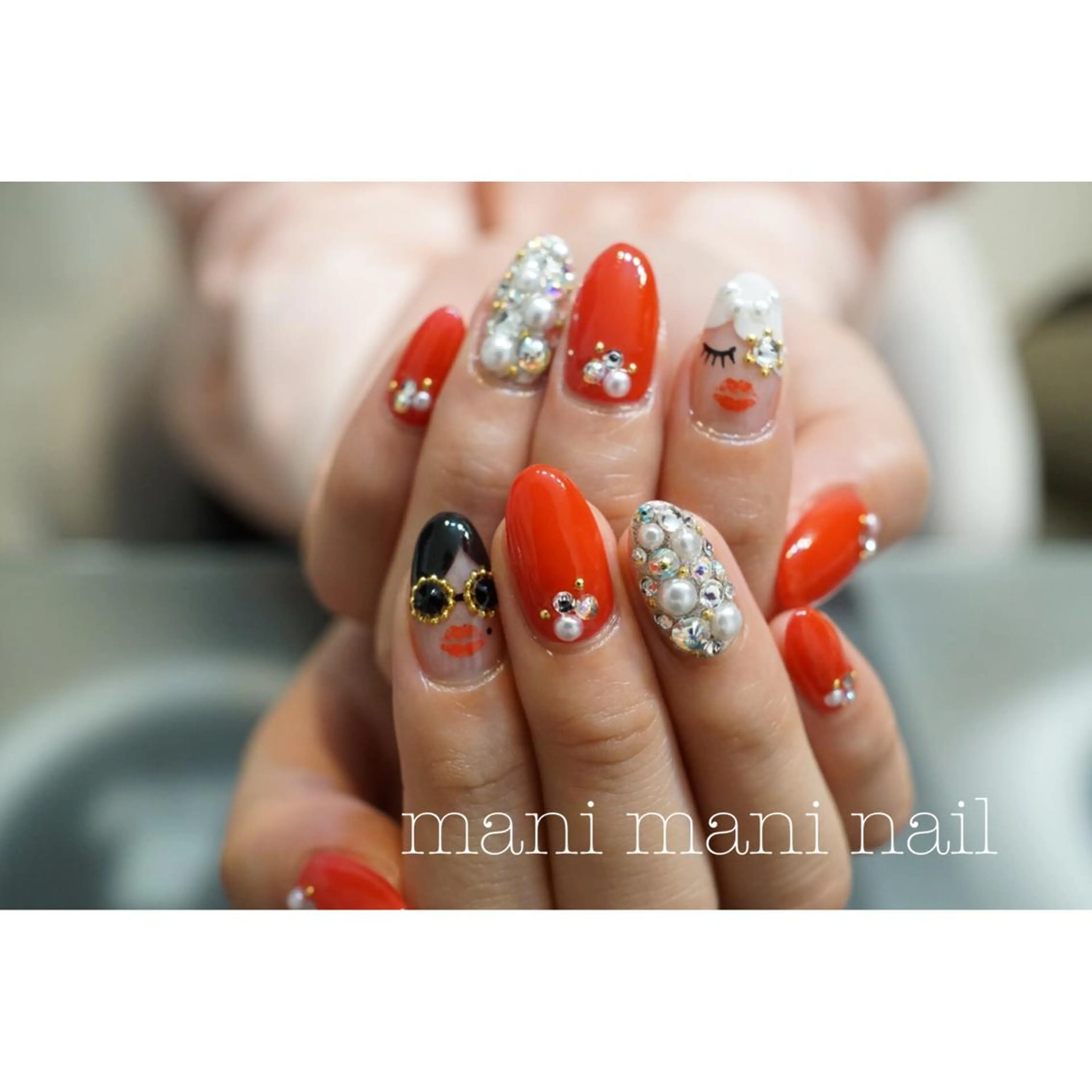 ネイル ハンドネイル mani-mani erikaのネイルデザイン