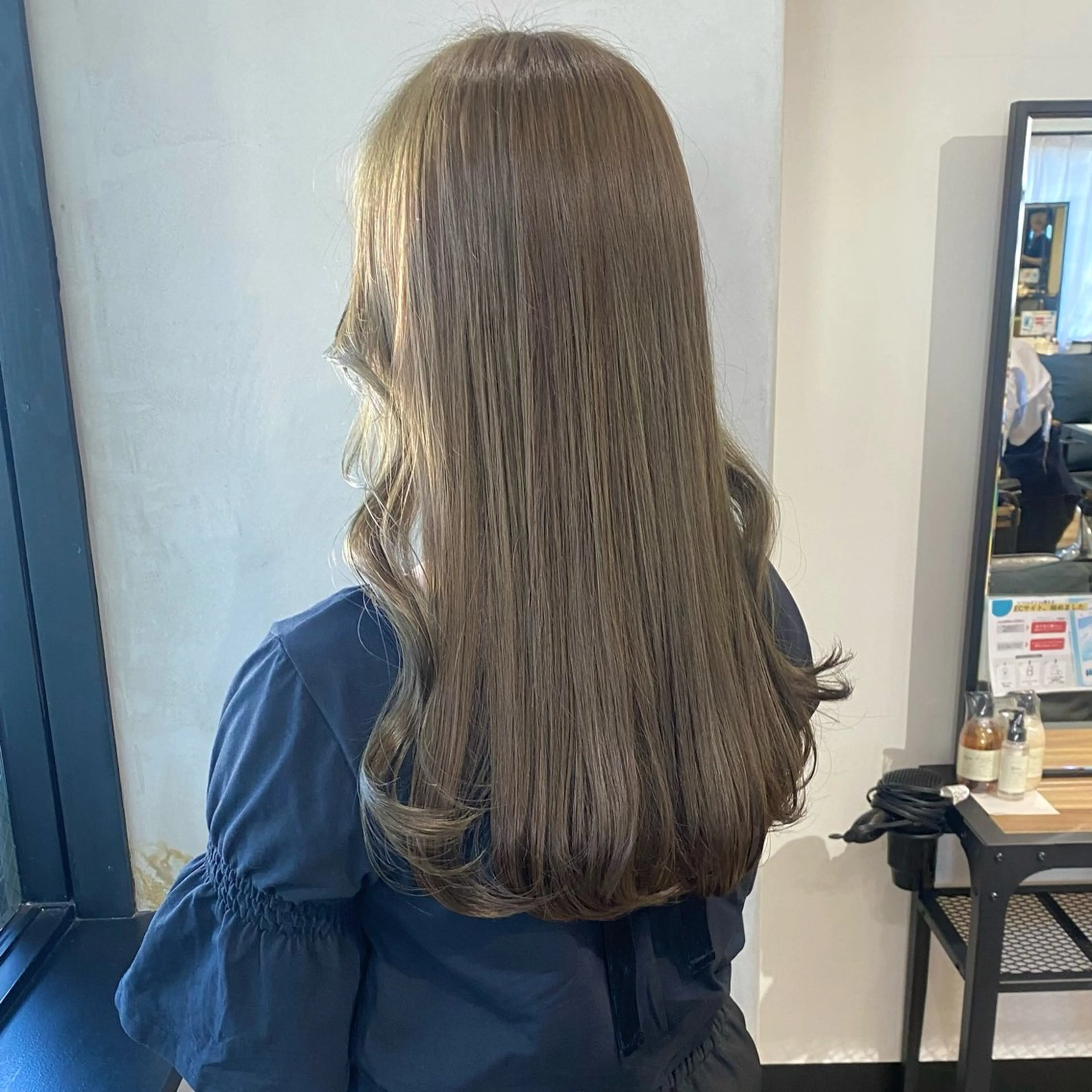 【✳︎ブリーチ無しのWカラー✳︎】🎟🌥ケアカラー＋艶トリートメント🌥🎟の写真