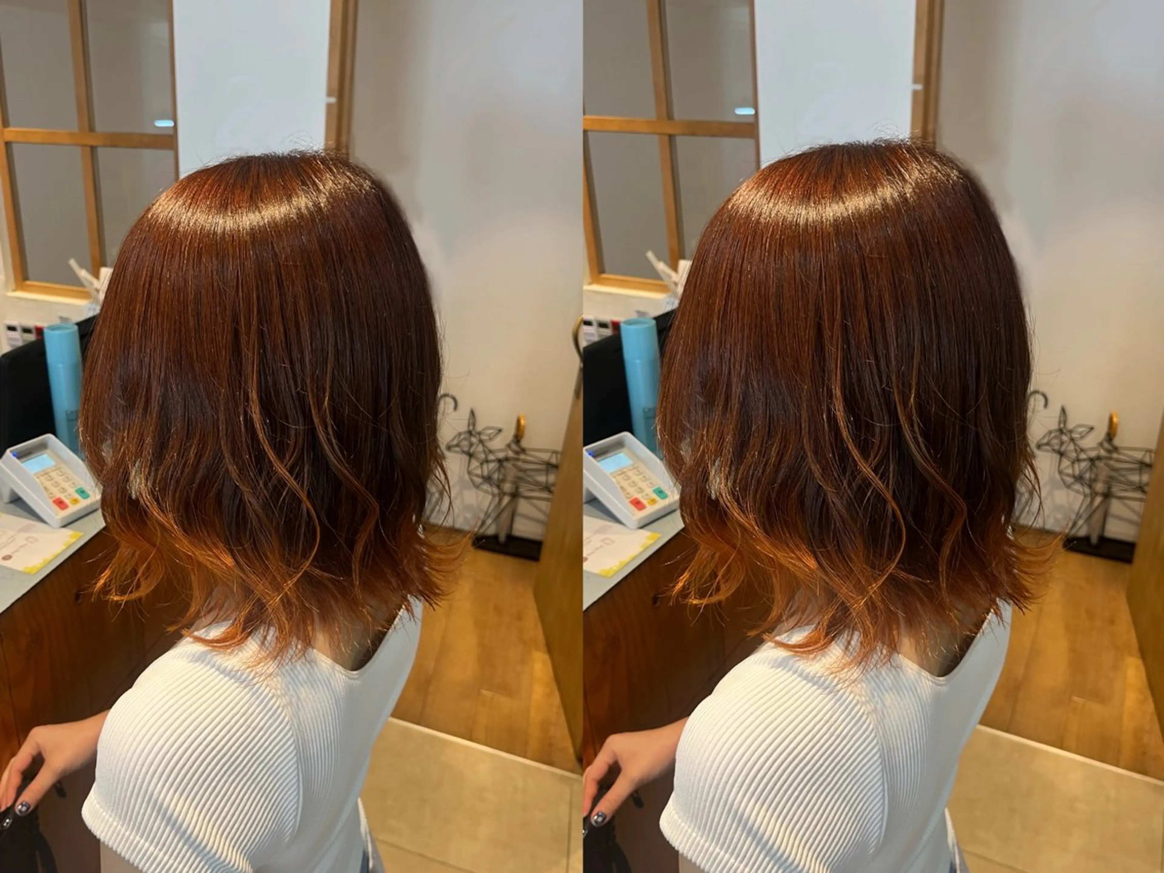 カラー 安達 葵のヘアスタイル