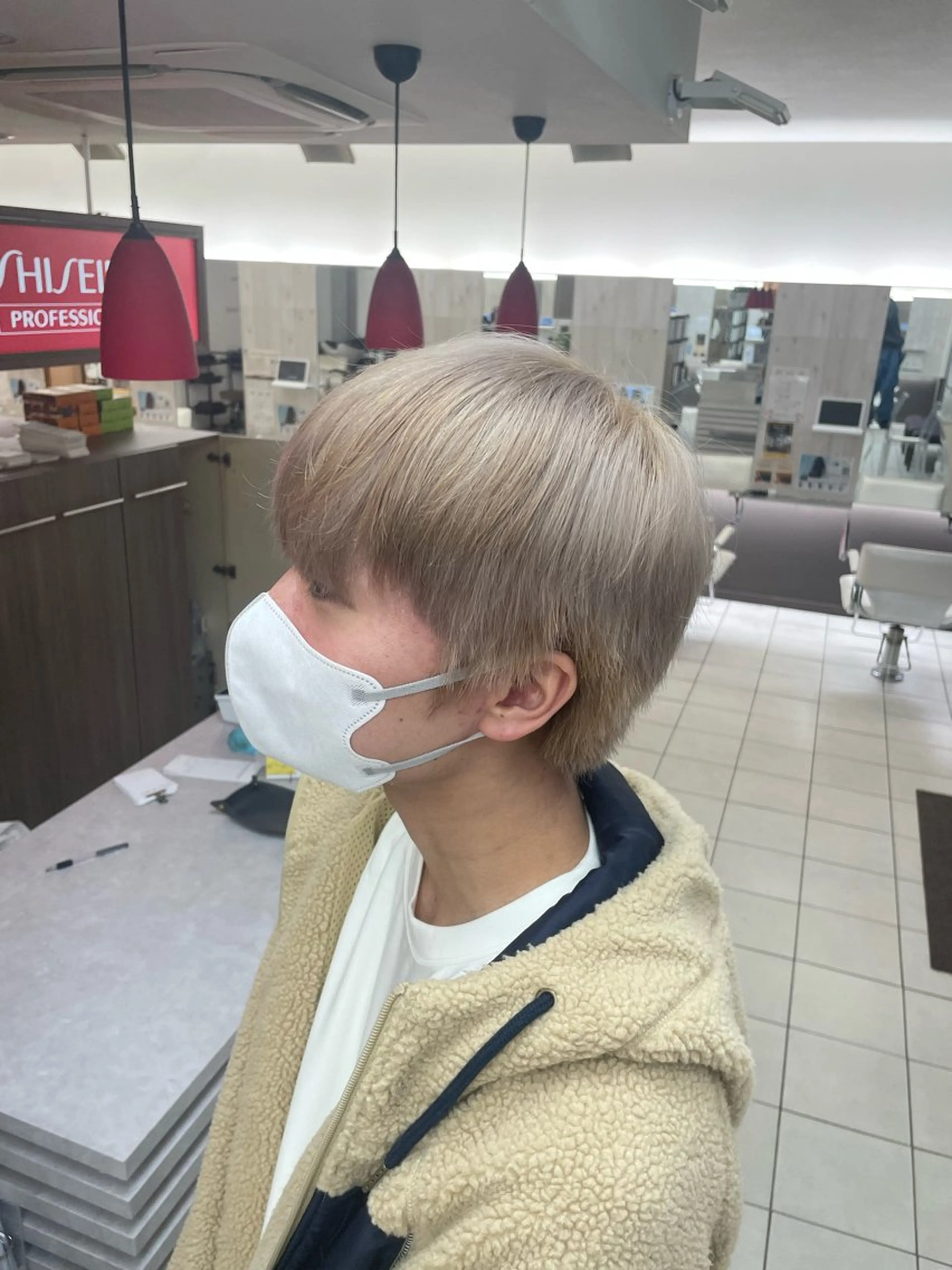 メンズ 成瀬スパイラル パーマ清水大隼のヘアスタイル