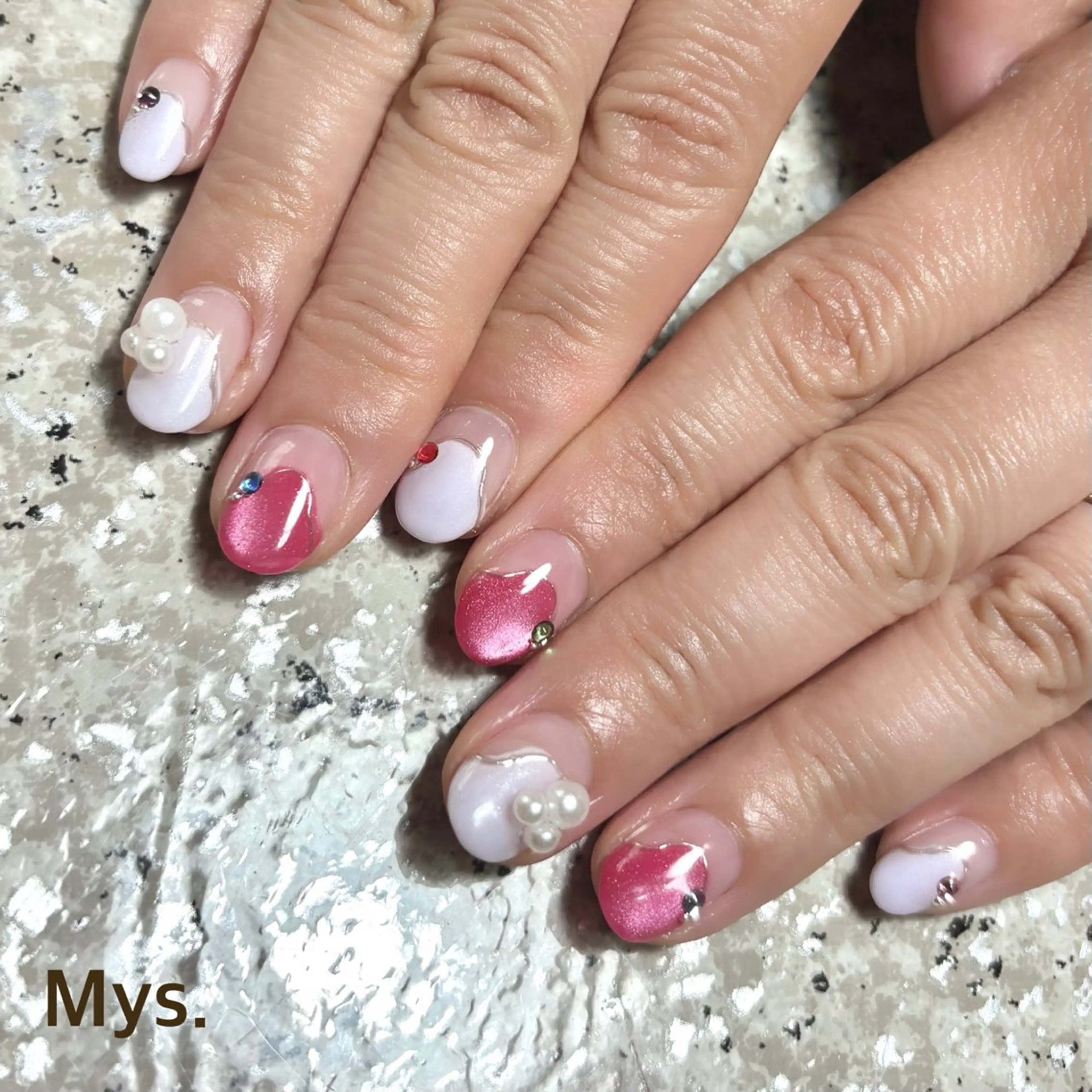 ネイル ハンドネイル Mys. 三上紗紀のネイルデザイン
