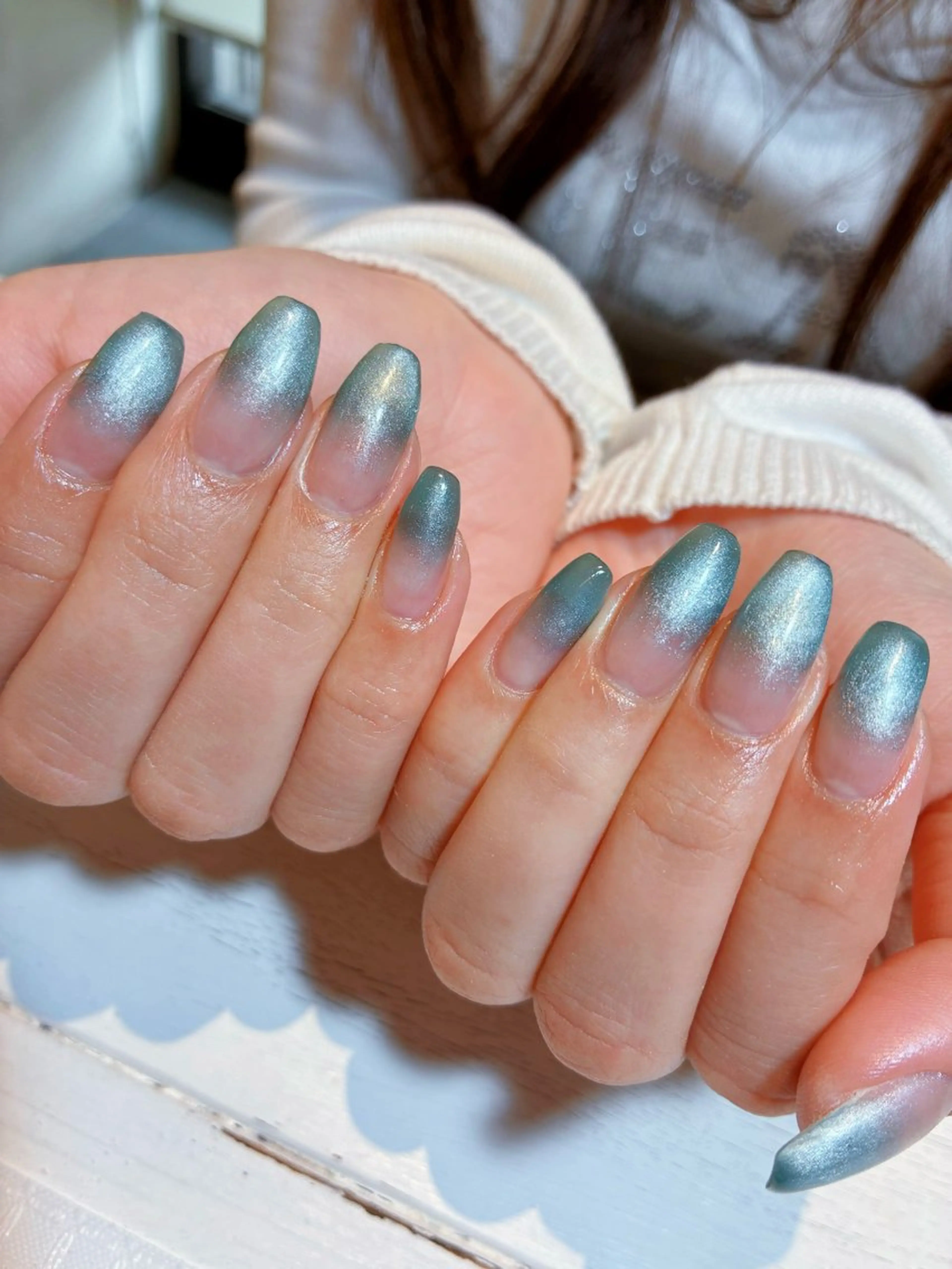 ネイル マグネットネイル ハンドネイル door by LIPPUL所属・door nailのネイルデザイン