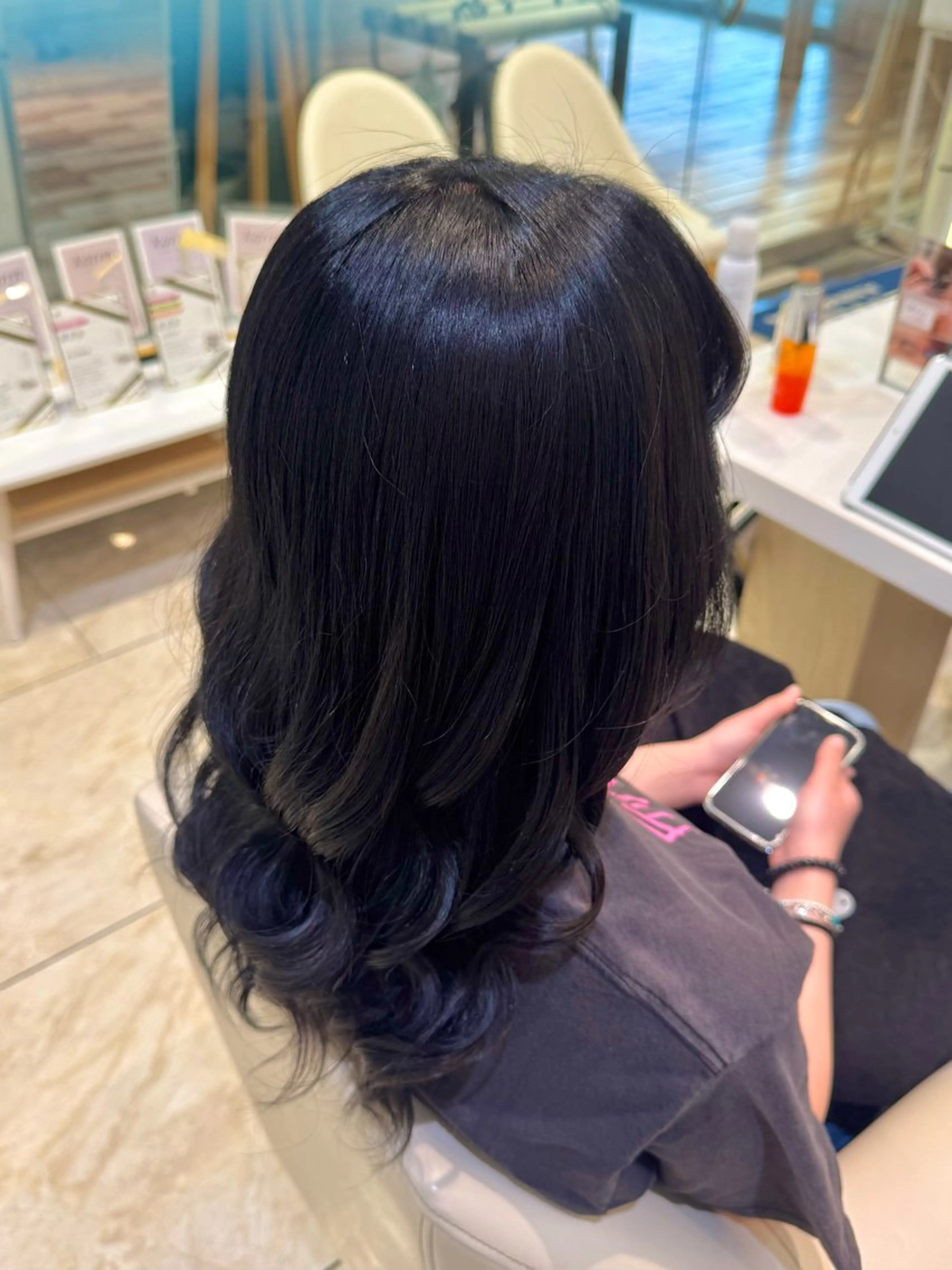 ロング カラー ヘアカラー kureha𓈒𓋜 ANNETTA🐣‪のヘアスタイル