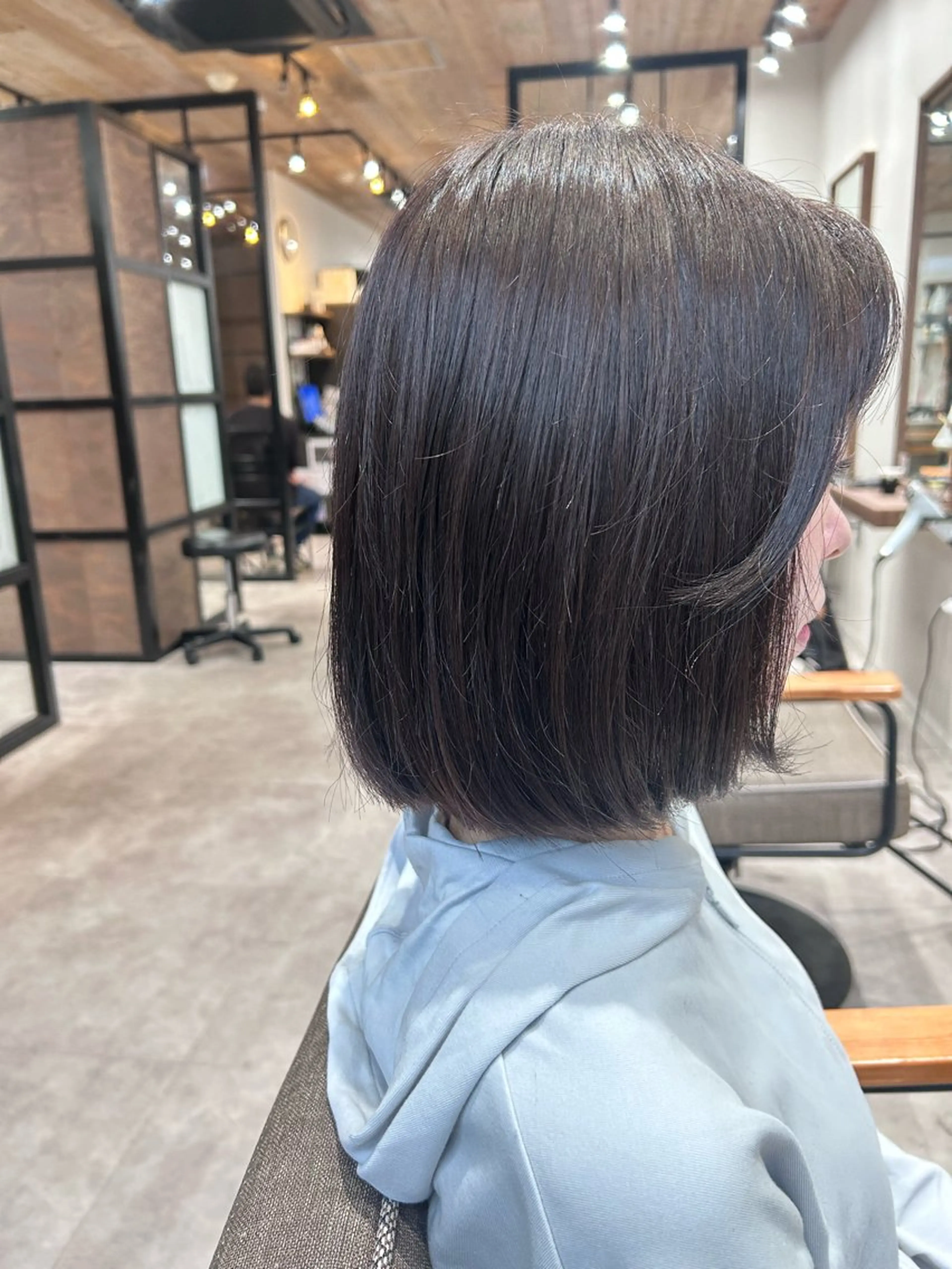 ショート カラー カット ヘアカラー トリートメント レイヤー/韓国/ ハッシュ/高田翼のヘアスタイル