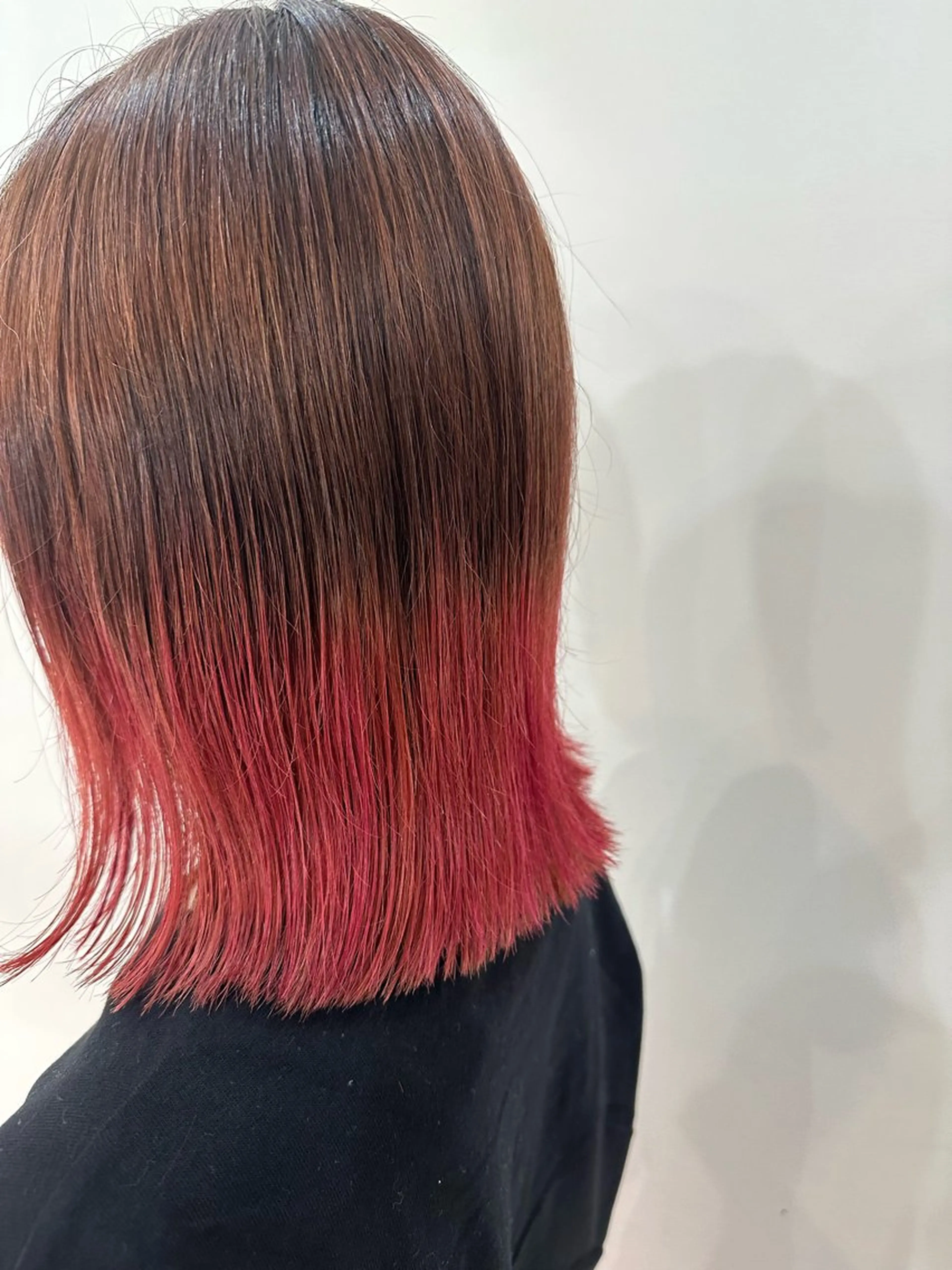 ミディアム 柳瀬 柊人のヘアスタイル