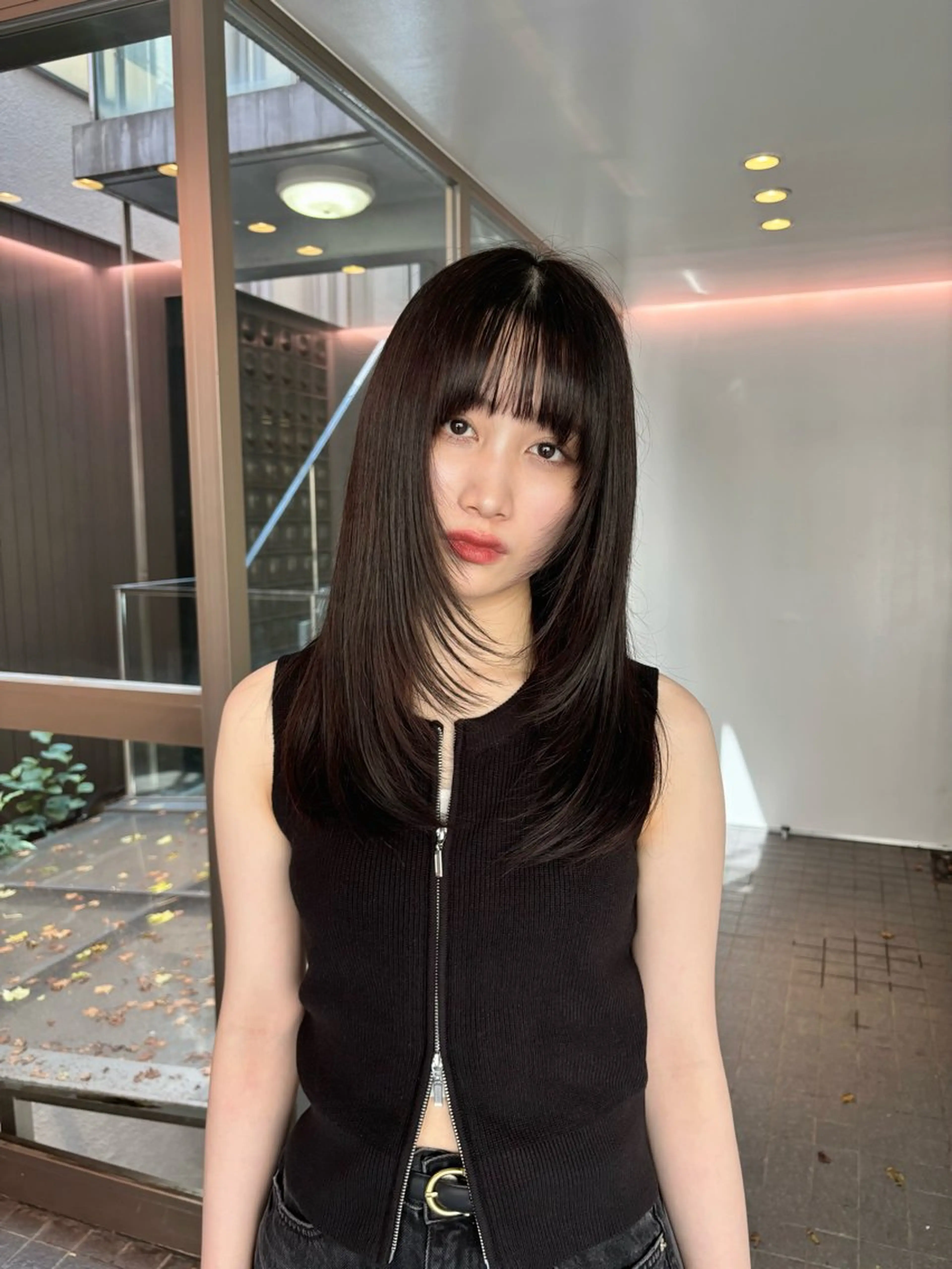 セミロング レイヤーカット レイヤーカット Kinoのヘアスタイル