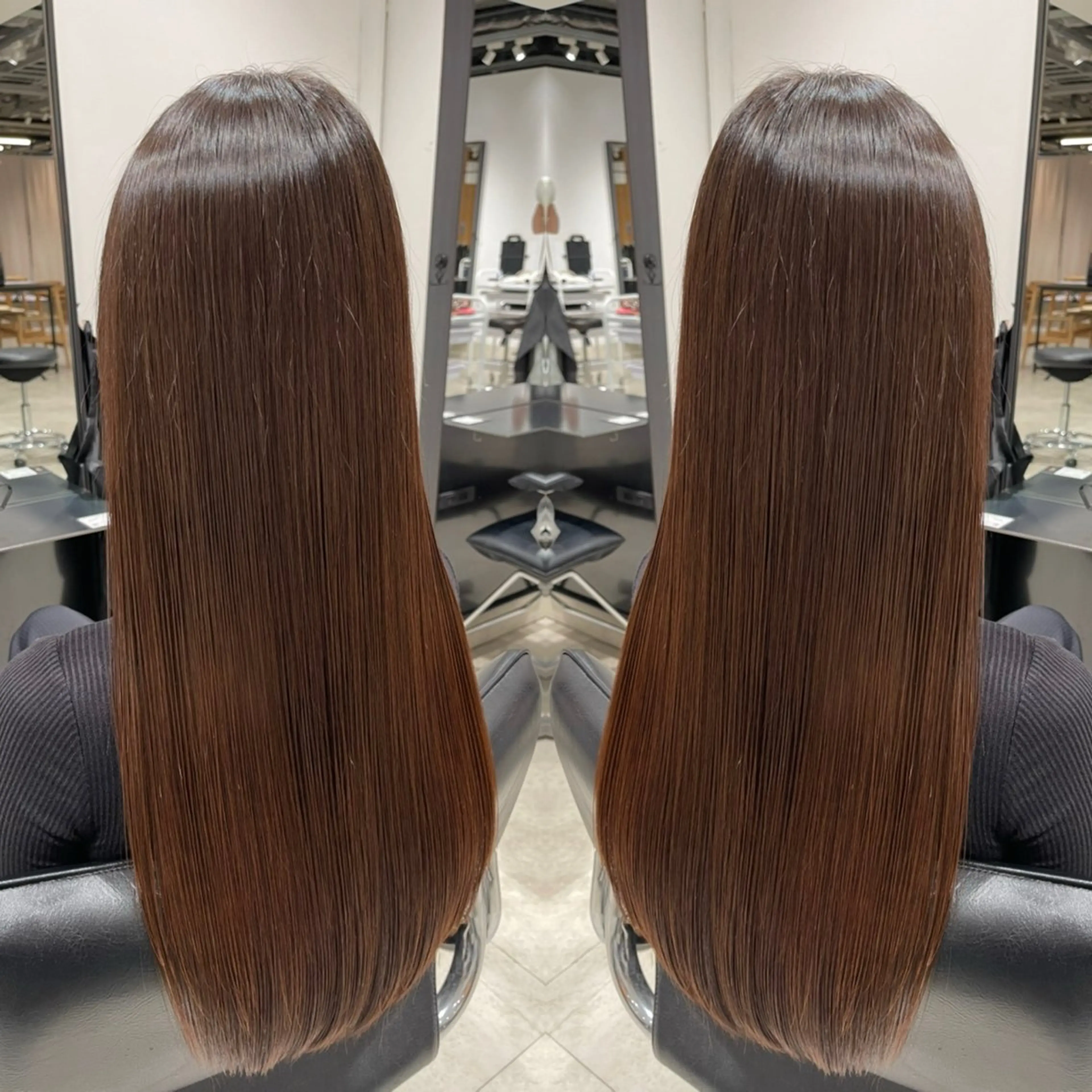 ⭐️カット&縮毛矯正&【髪質改善】ウルトワトリートメント&5stepトリートメント⭐️の写真