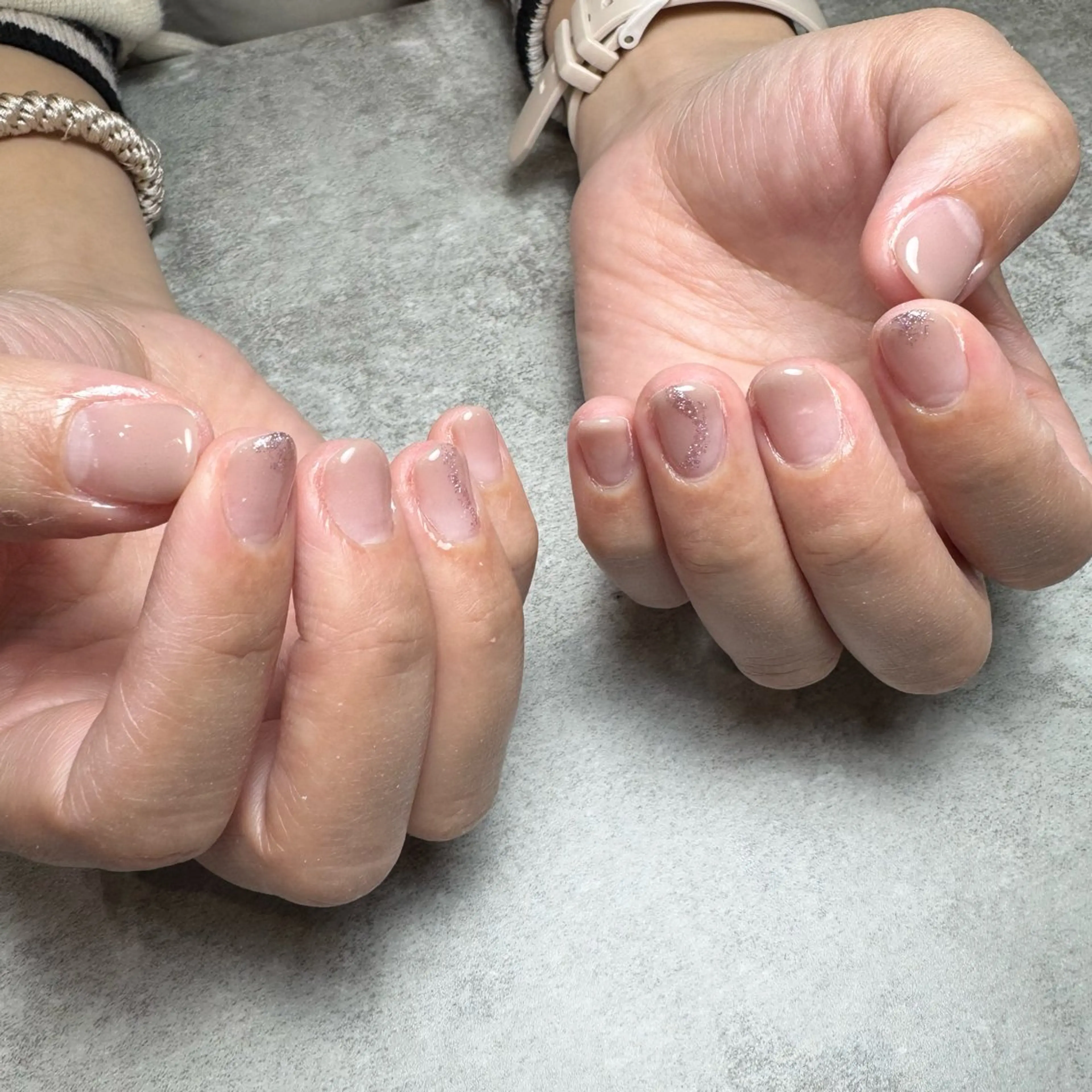 ネイル ラメ(グリッター) MATATABI. kumiのネイルデザイン