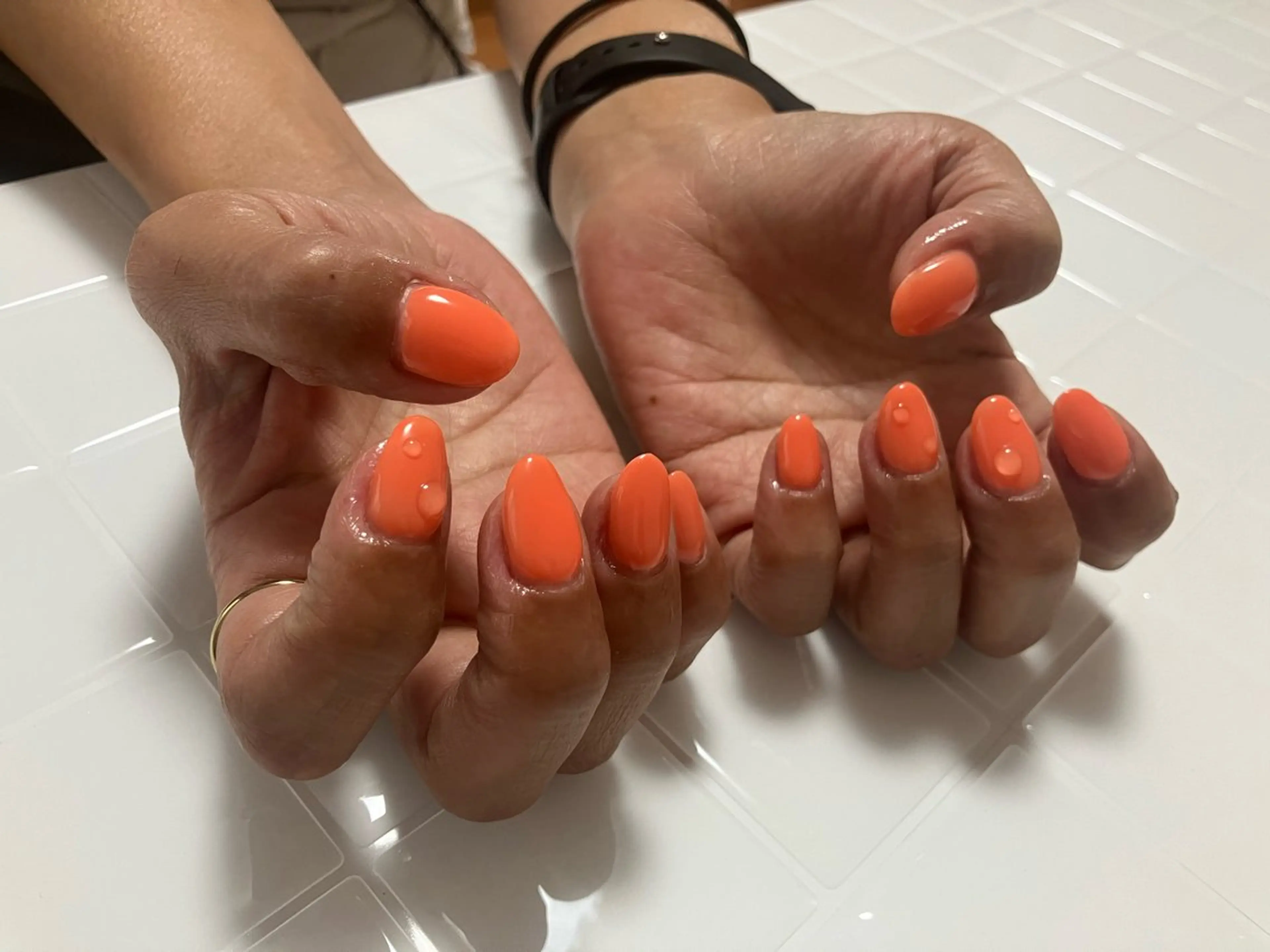 ネイル アートネイル ワンカラーネイル uryu yuriのネイルデザイン