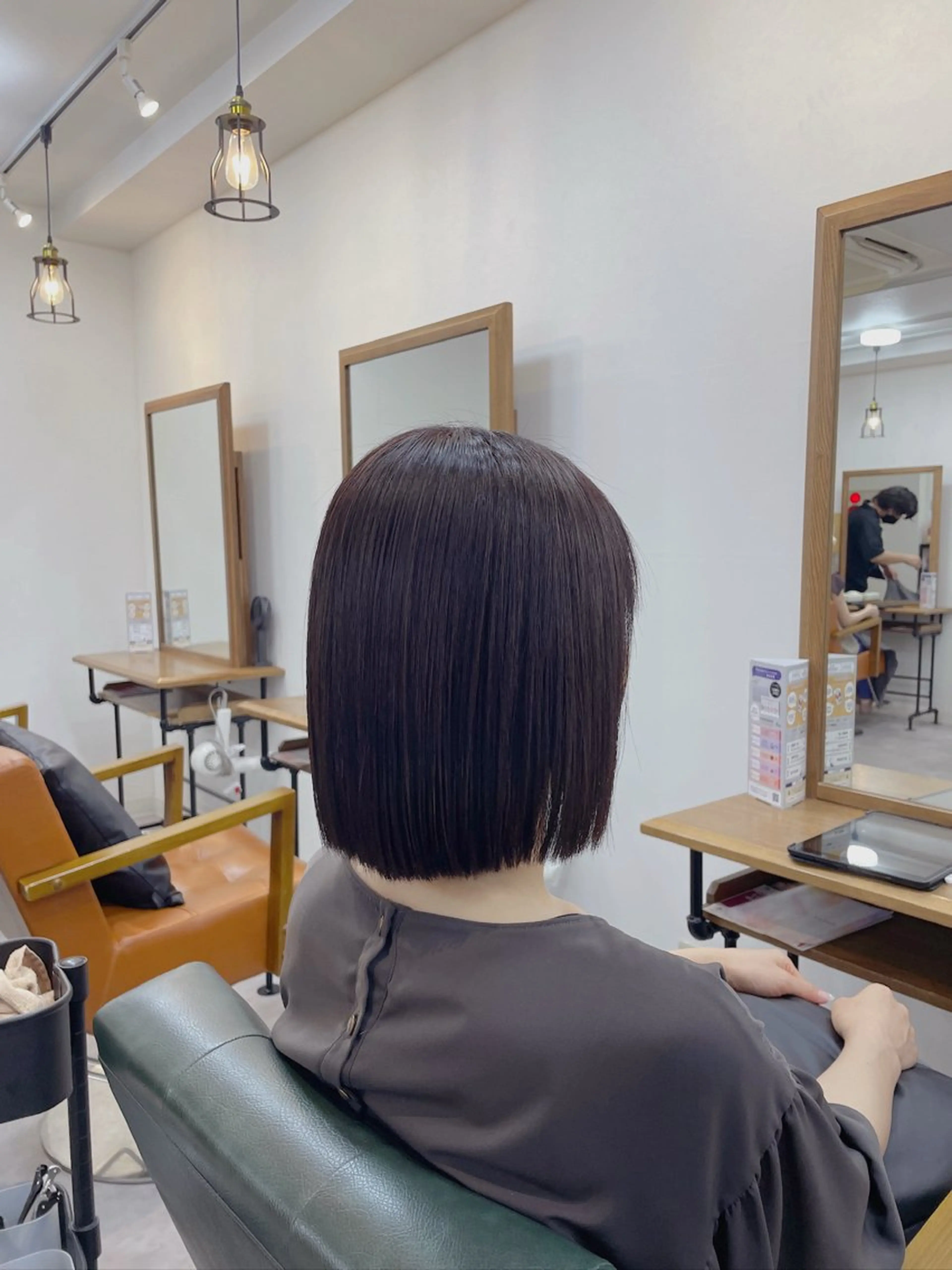 ショート lore 中村かれんのヘアスタイル