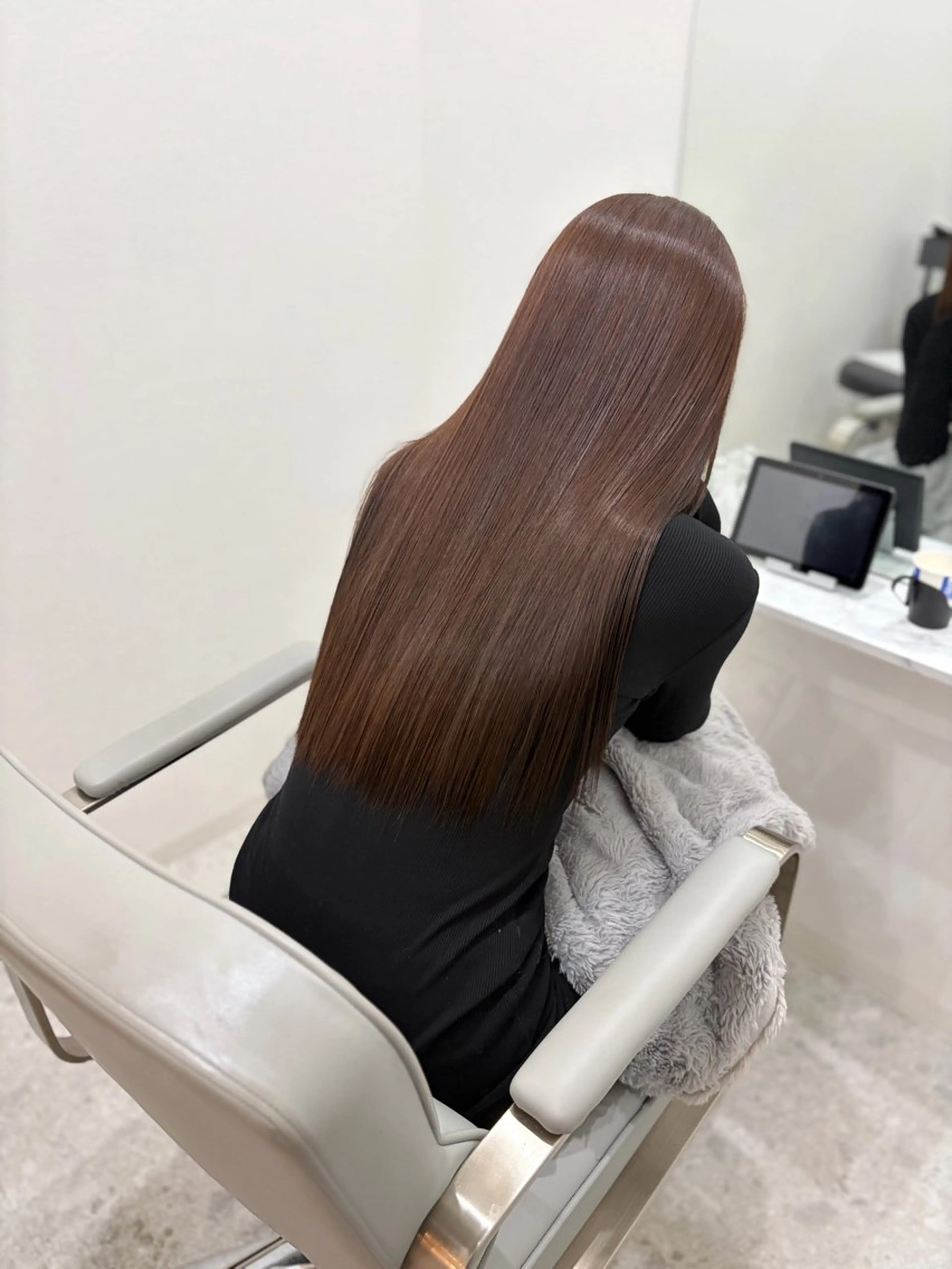 ロング カラー カット ヘアカラー トリートメント IA shibuya /山下開世/髪質改善のヘアスタイル