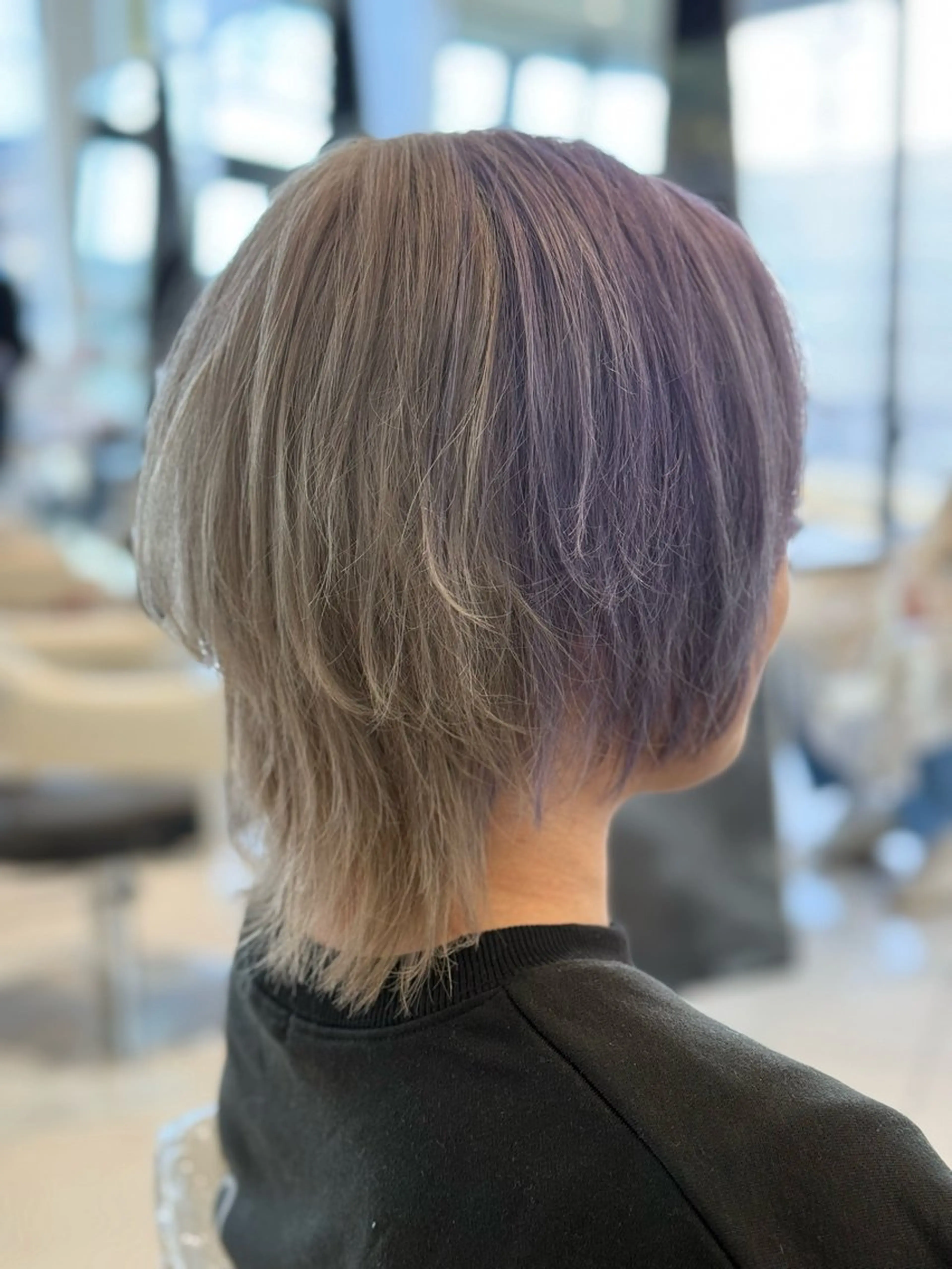 ショート カラー デザインカラー ウルフカット カット ヘアカラー トリートメント 【ショート／カラー】 小野隼広のヘアスタイル