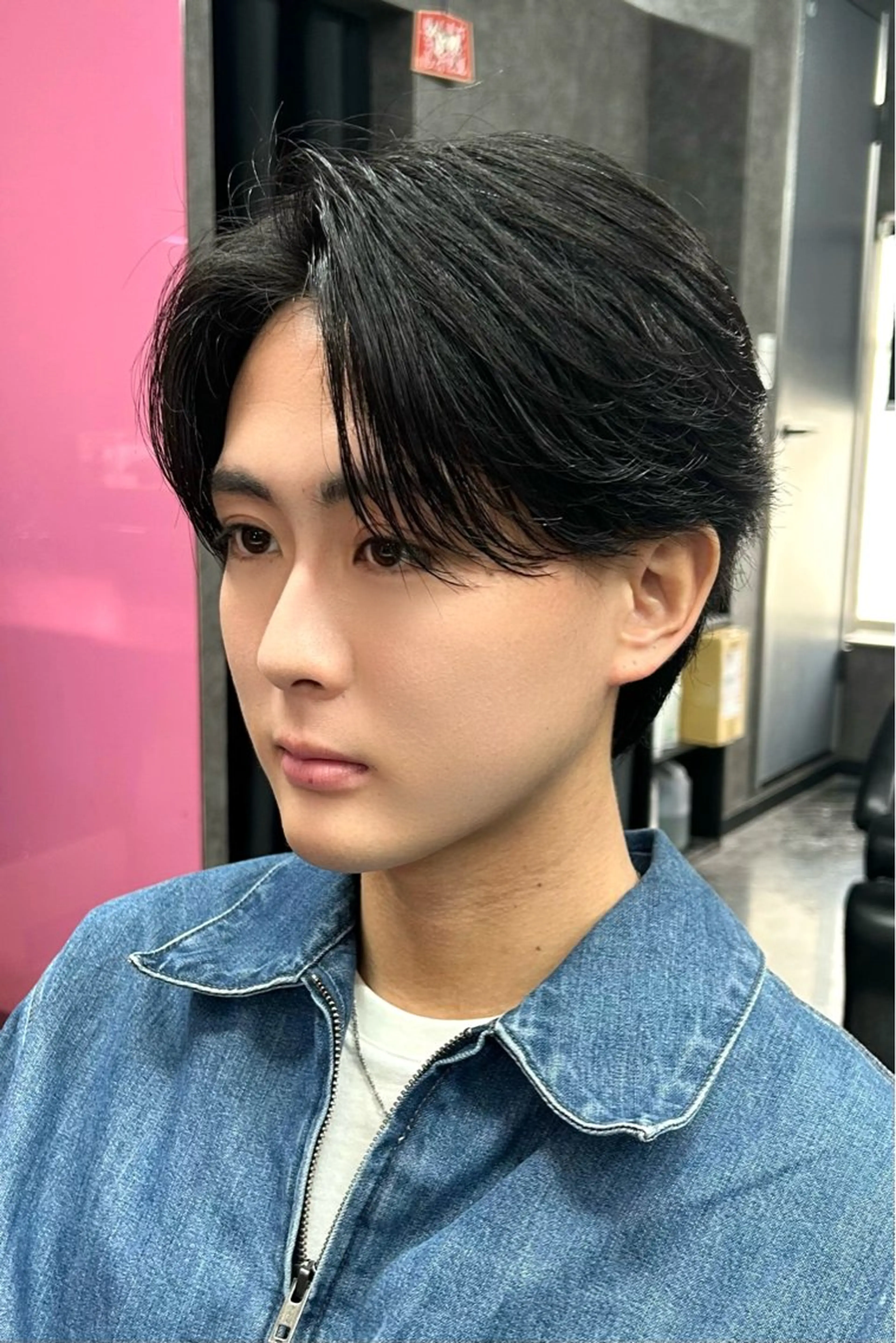 ショート カラー メンズ カット ヘアセット メンズスタイリスト 前田雄輝のヘアスタイル
