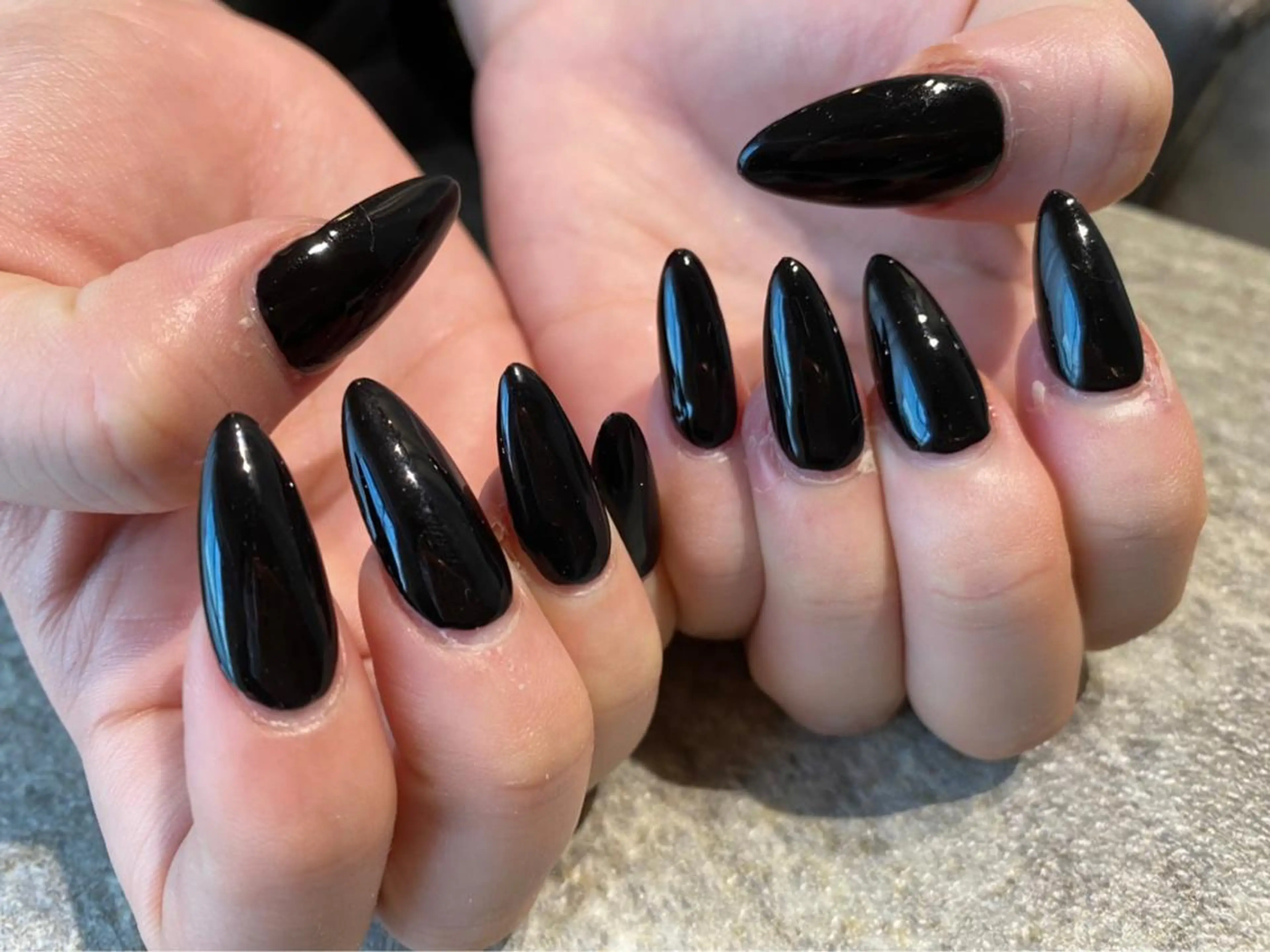 ネイル ワンカラーネイル 【やり放題専門店】 スカルプ＆長さ出しのネイルデザイン