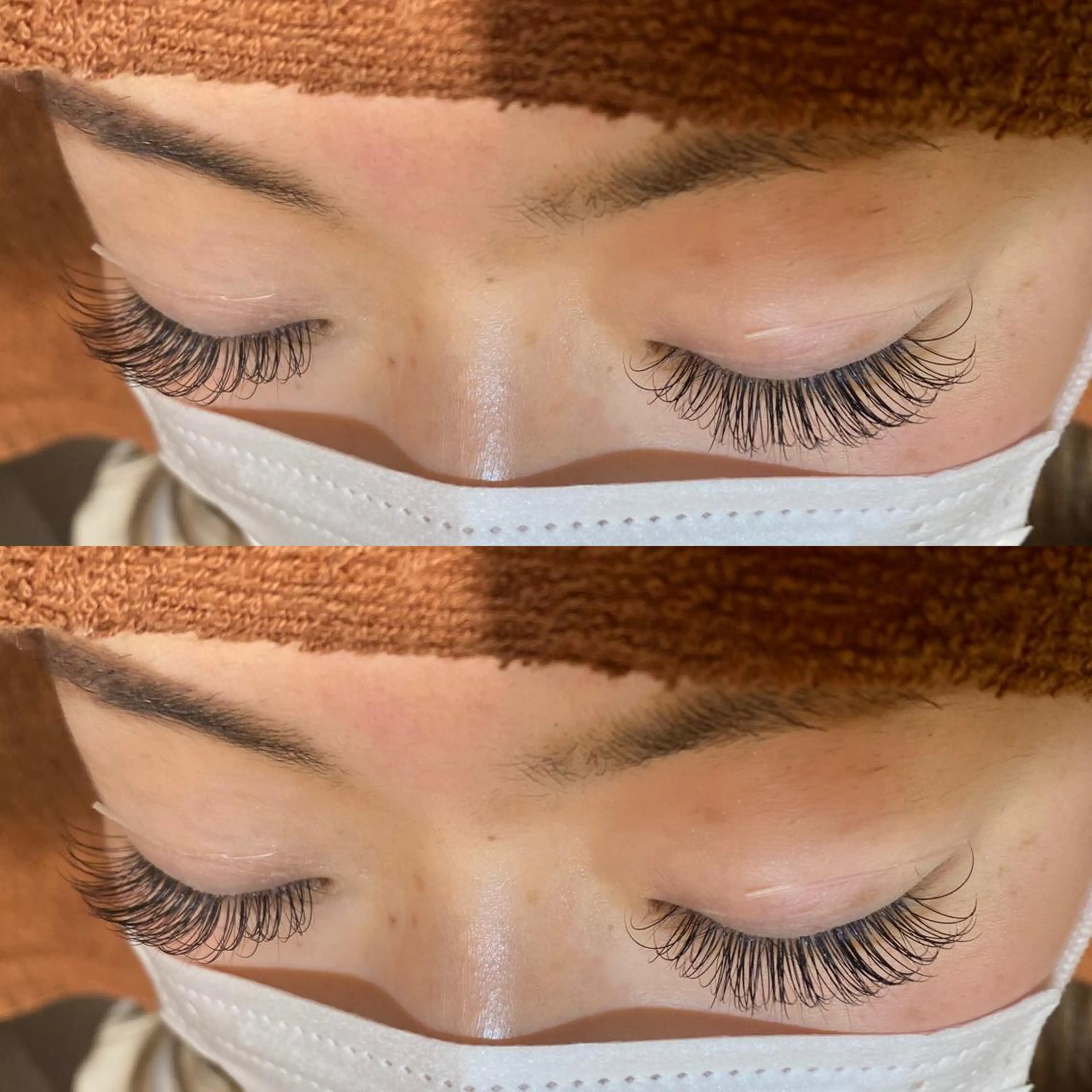 マツエク・マツパ 目尻長め Velar HAZUKIのマツエク・マツパデザイン