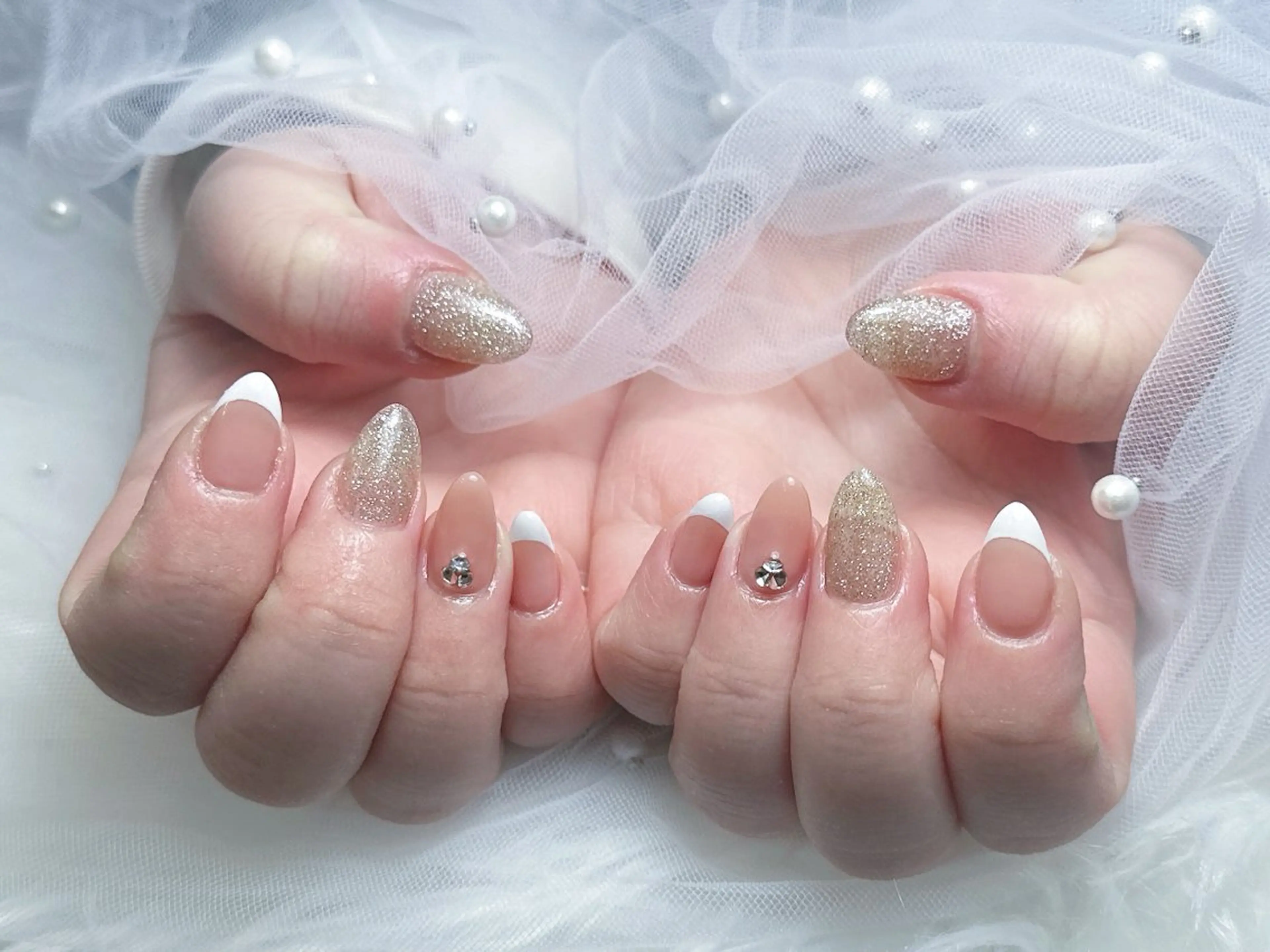 ネイル ハンドネイル 【Eclat エクラ】nail&beauty所属・Eclat〔エクラ〕 MOEKA𝜗𝜚*のネイルデザイン