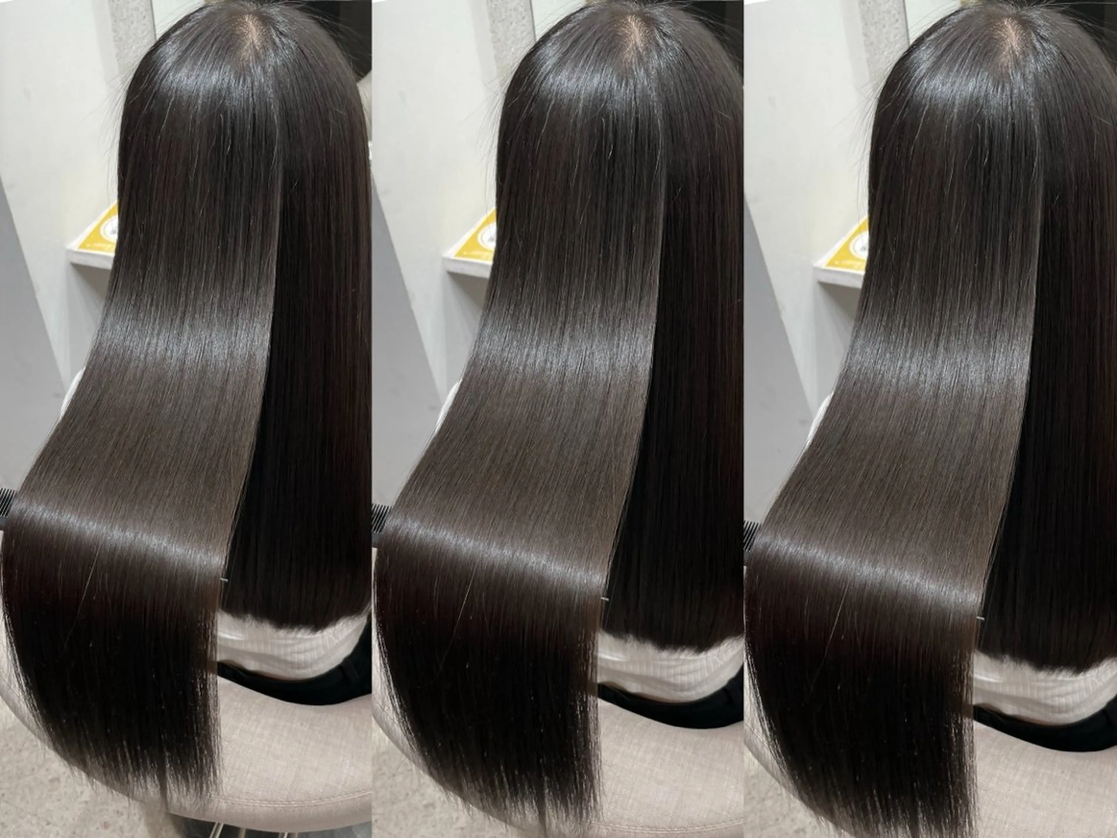 ロング ヘッドスパ 🎀韓国風🎀うる艶 カラー🎀束感まつ毛のヘアスタイル