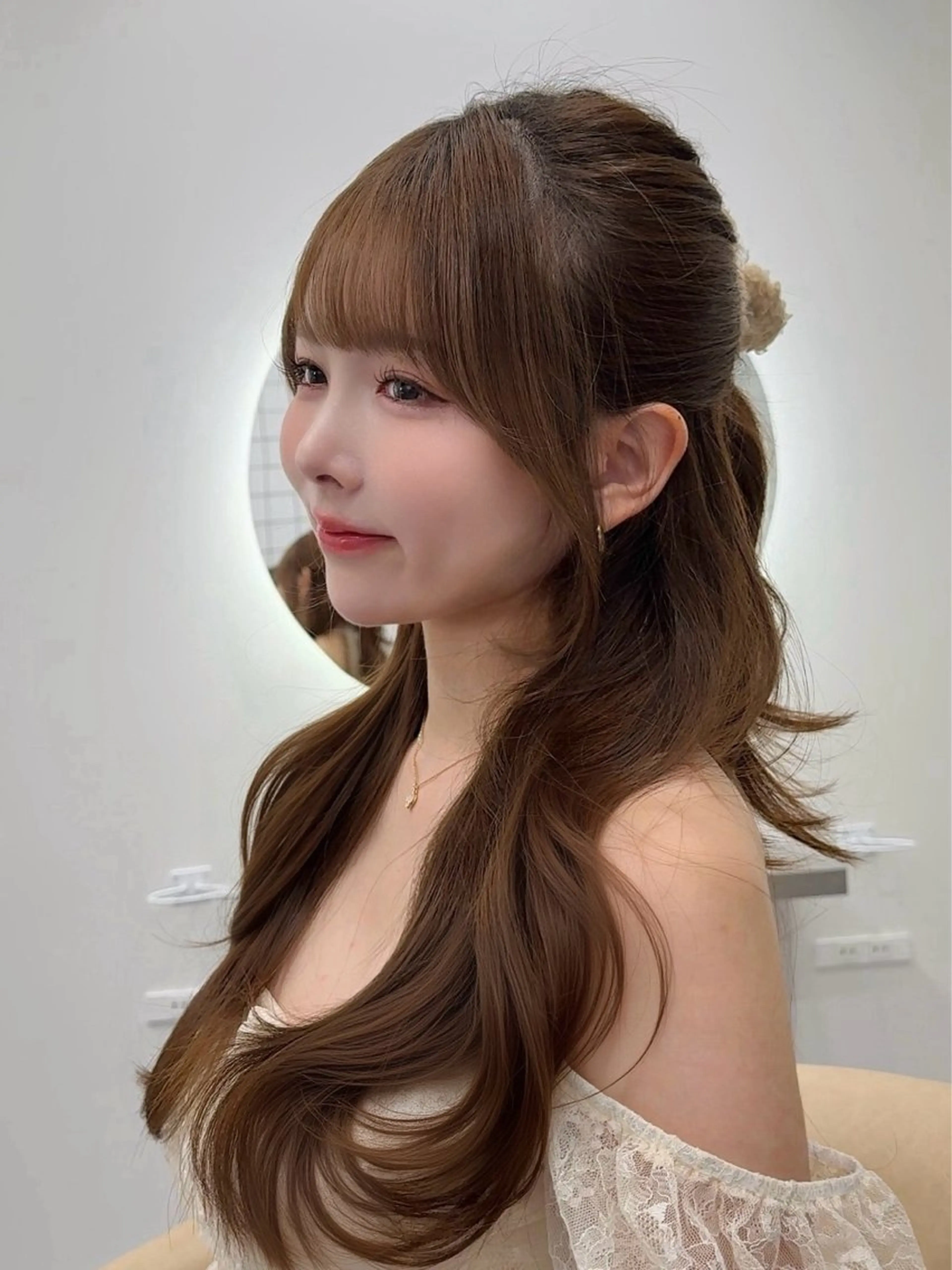 ロング カット 韓国ヘア/レイヤー カット SAKURAのヘアスタイル