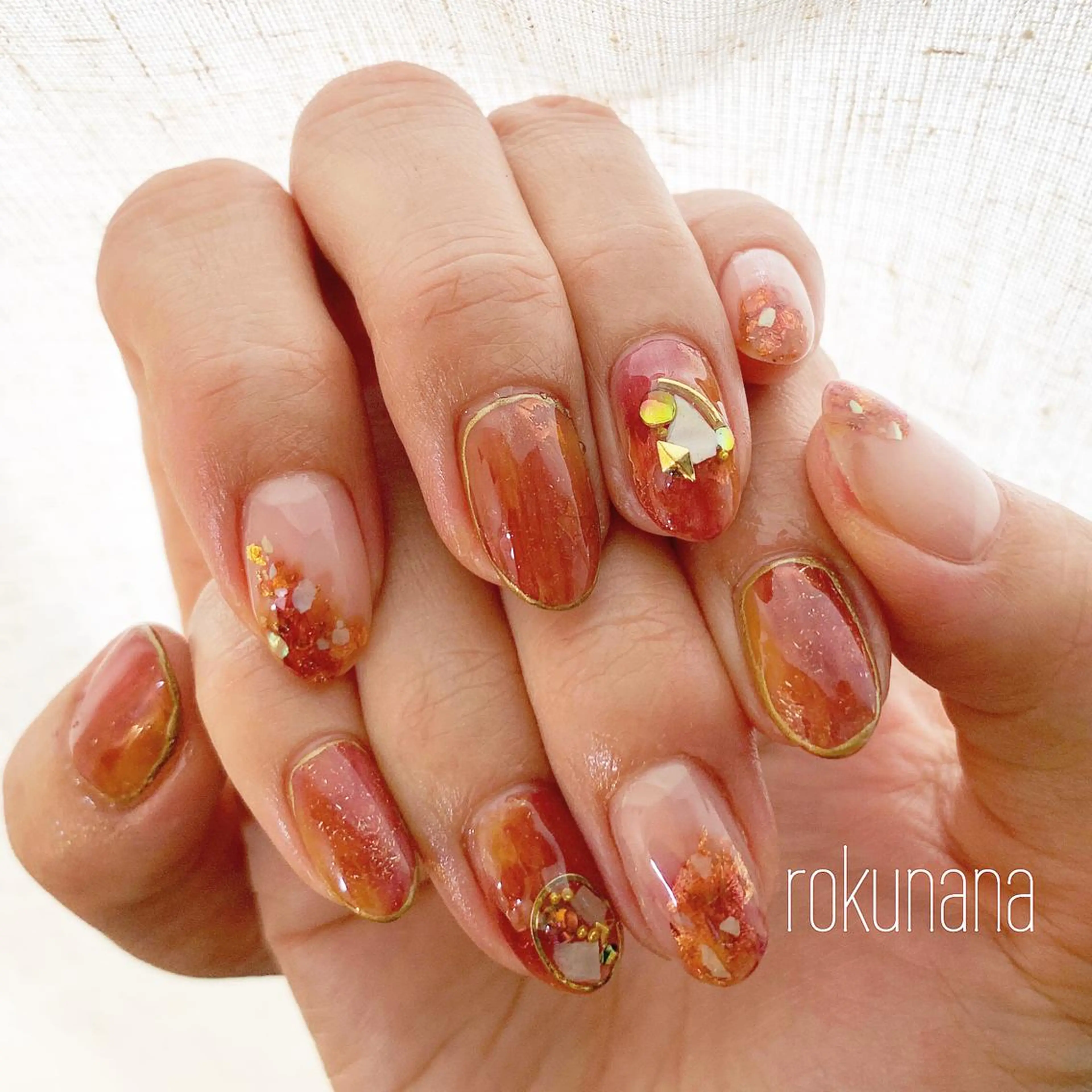 ネイル rokunana 佐野のネイルデザイン