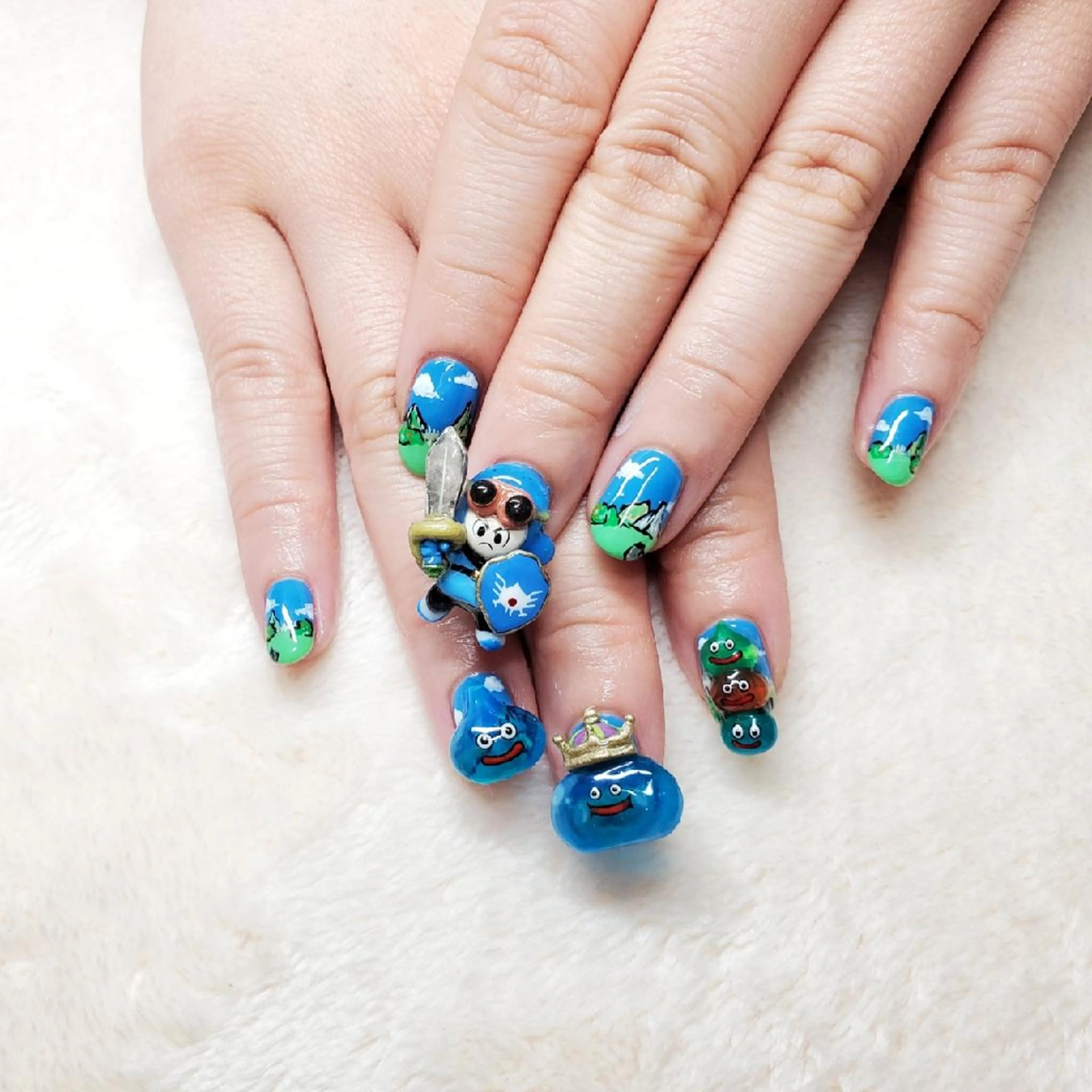 ネイル アートネイル ジェルネイル おで@ oderi_nailのネイルデザイン