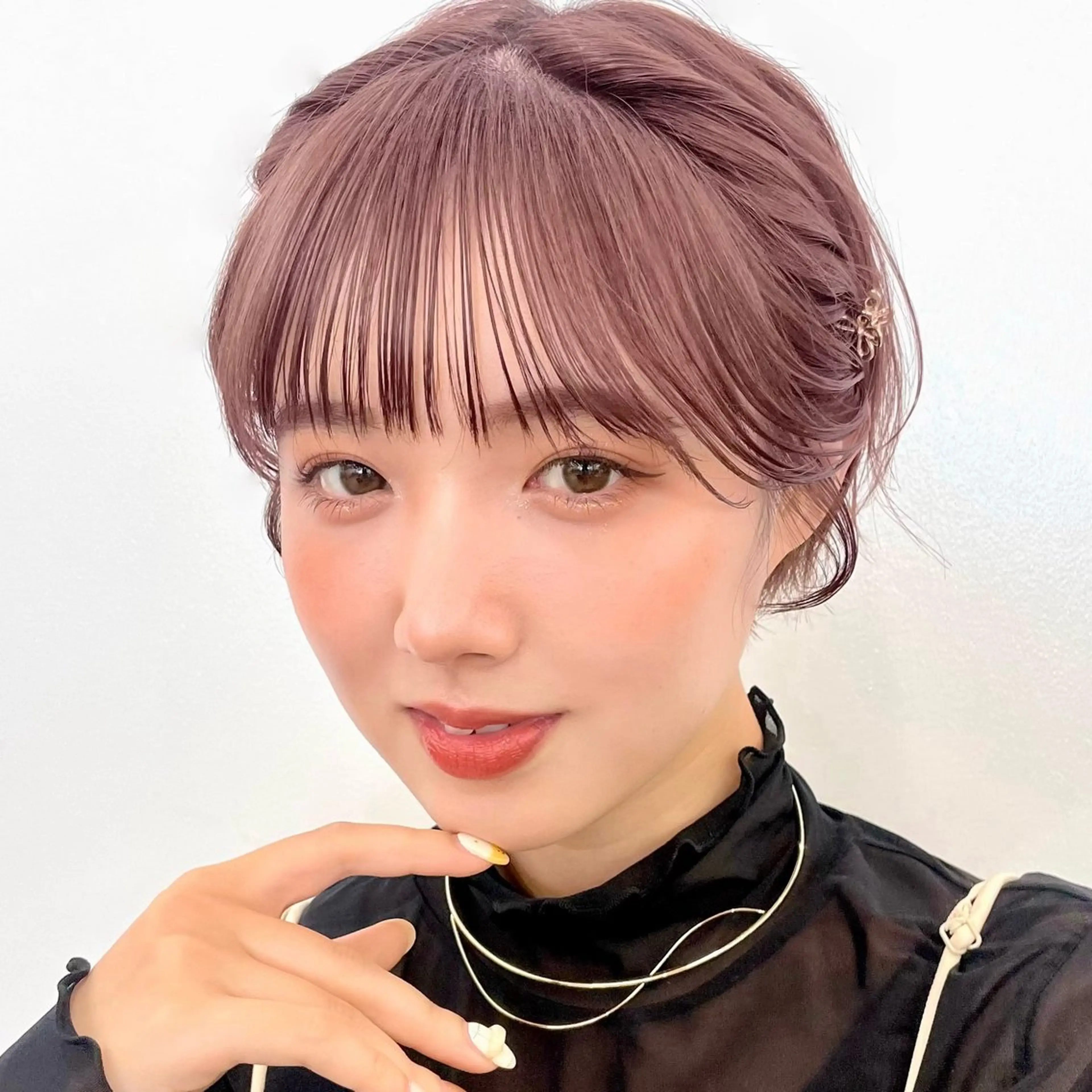 ショート カラー ヘアアレンジ ショートヘア 暖色/ショート/ボブ /hana🌸のヘアスタイル