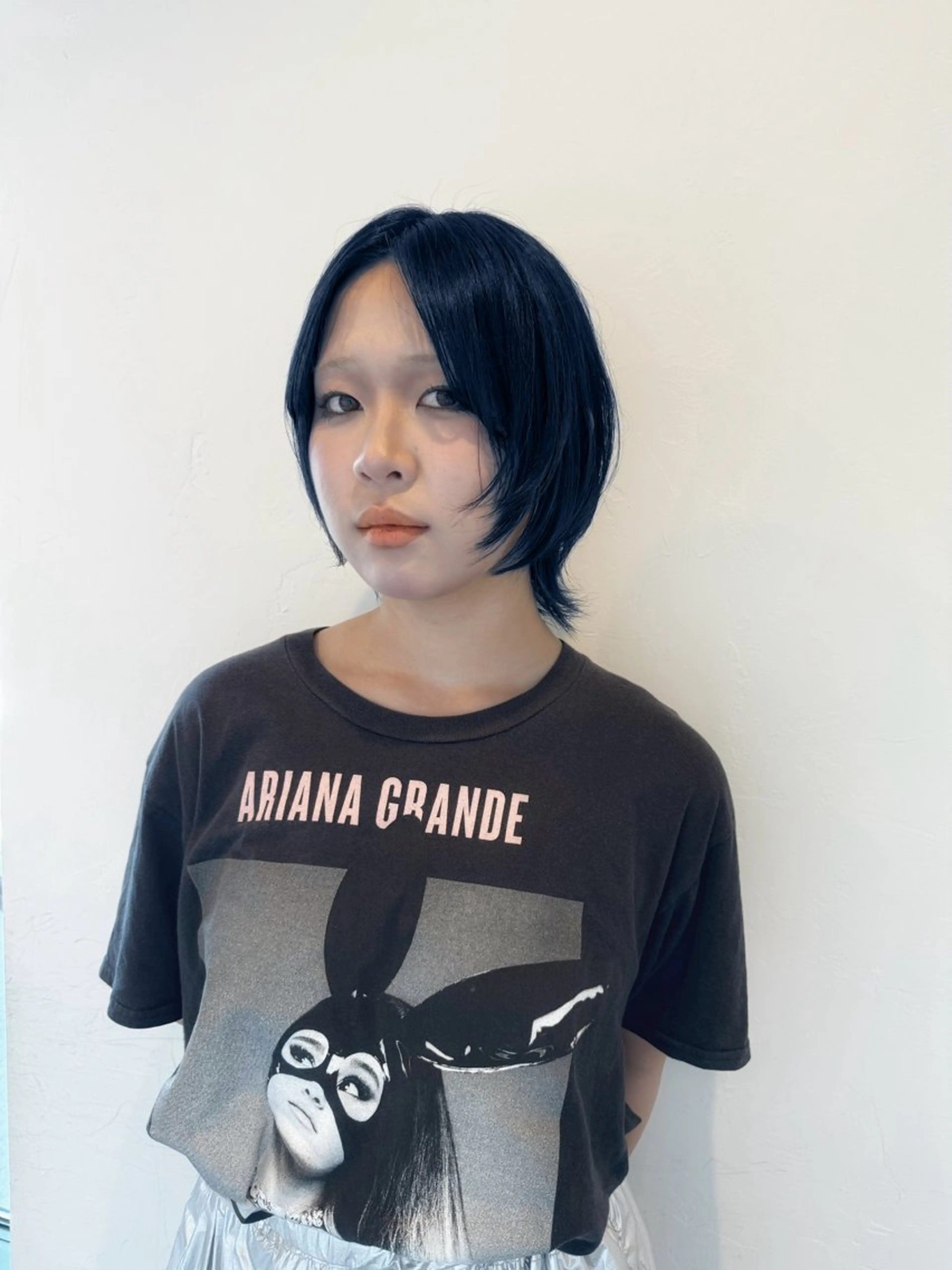 ミディアム カット ヘアカラー トリートメント ベージュカラー/新潟 カラー特化/落合優吾のヘアスタイル