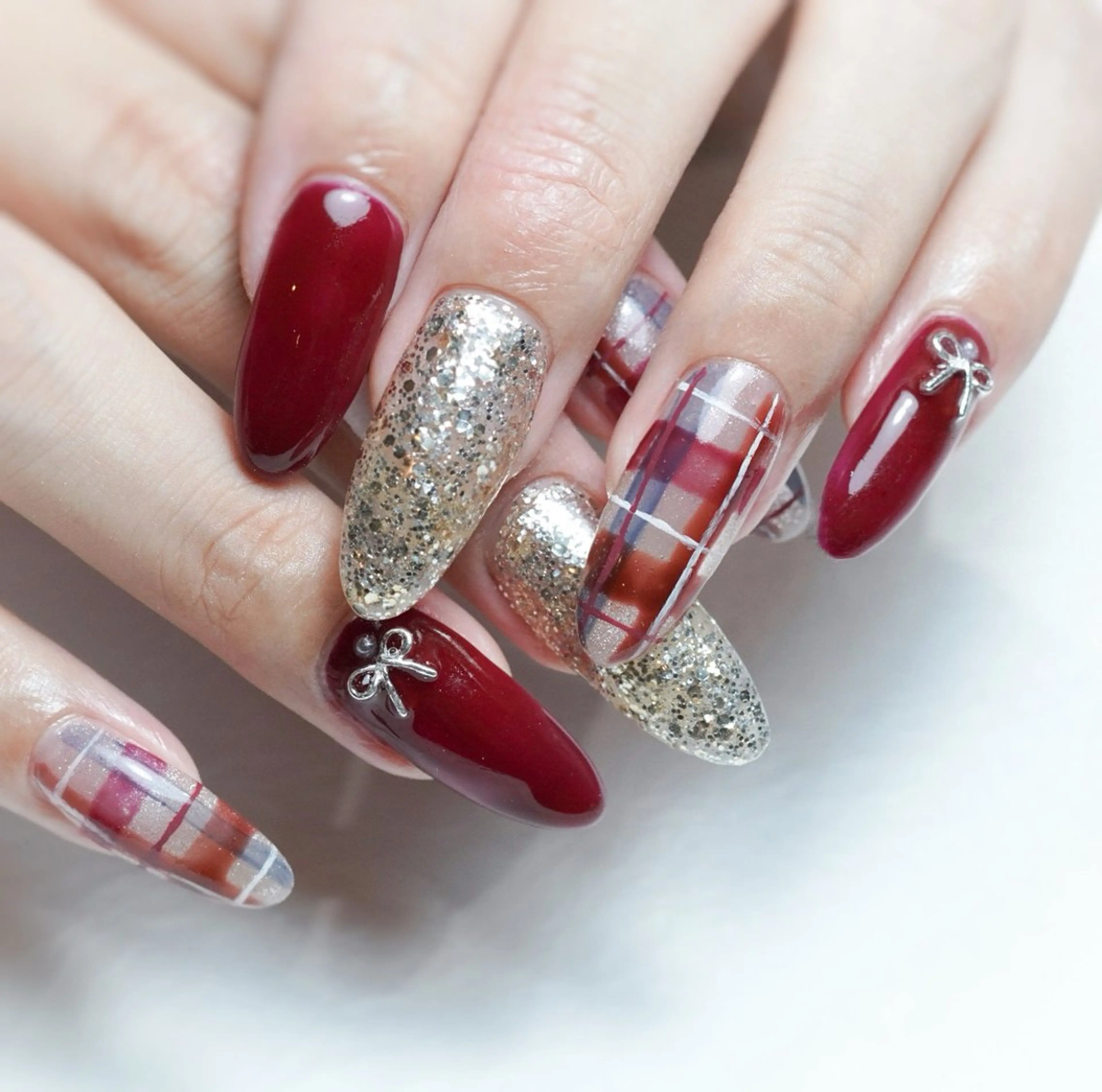 ロング ハンドネイル Re nail所属・Re nailのネイルデザイン