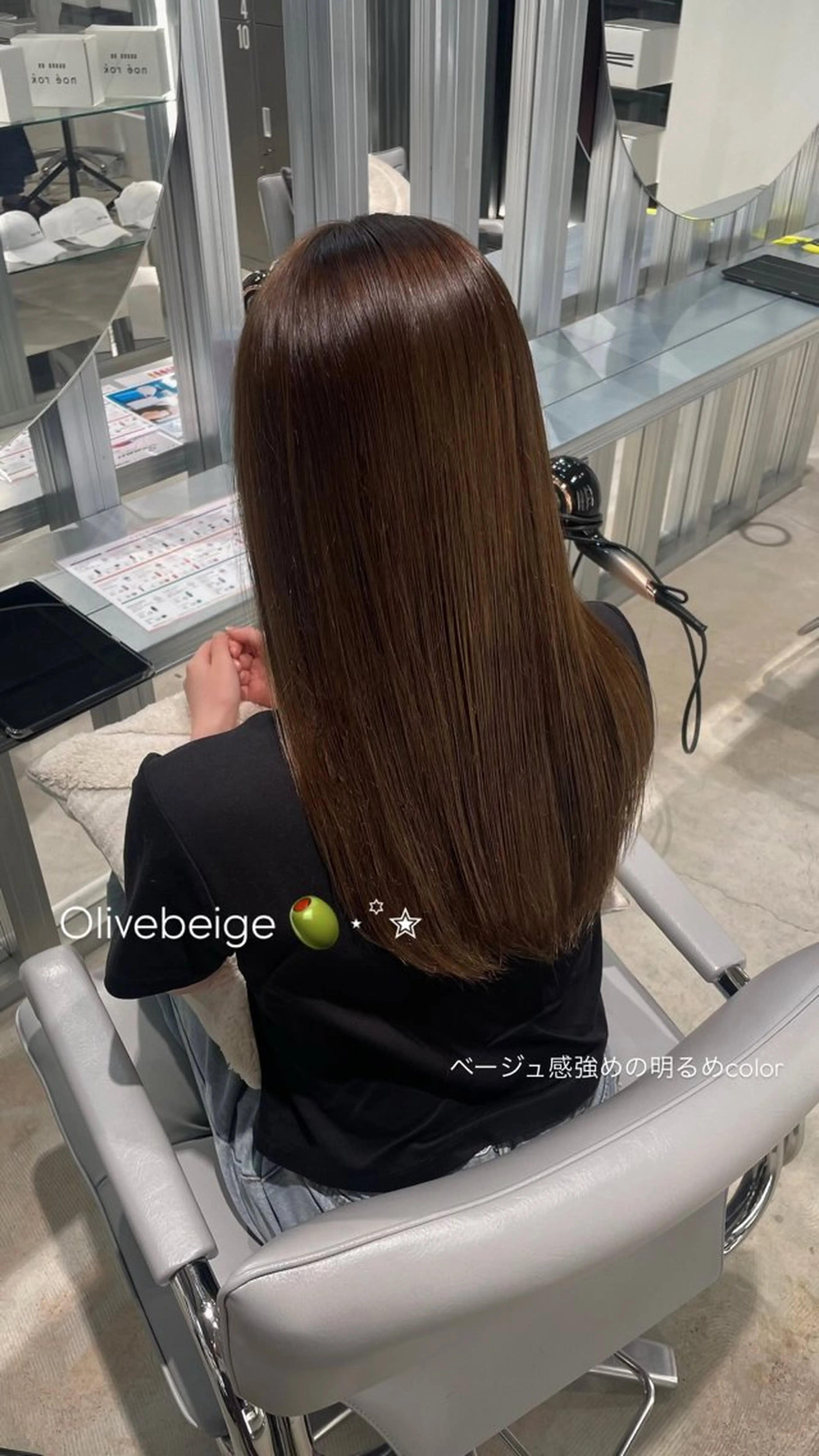 ロング カラー ヘアカラー nanase / レイヤーカットのヘアスタイル