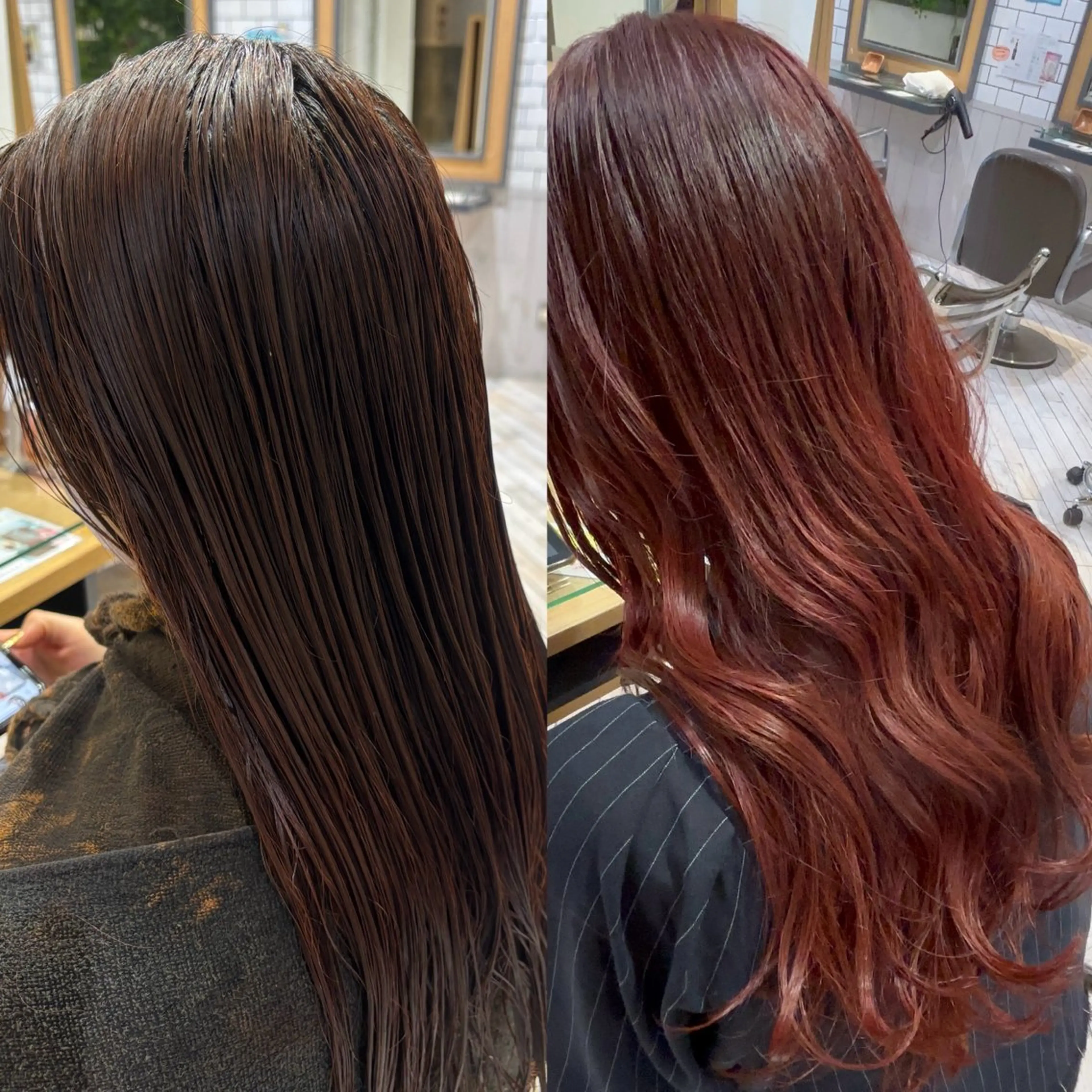 カラー 神奈川大学最寄り ⭐️yumi🌈のヘアスタイル