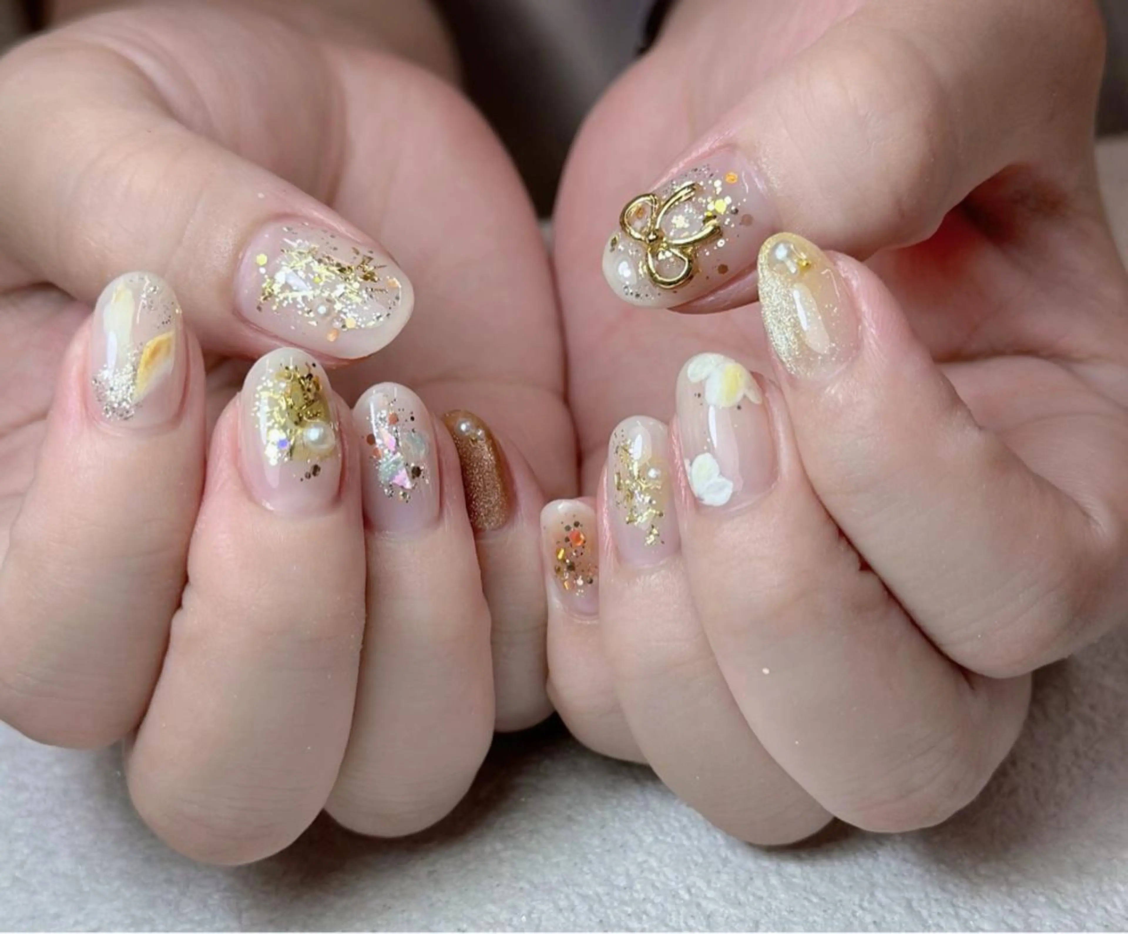 ネイル フットネイル ジェルネイル マグネットネイル 持ち込み ワンカラーネイル ハンドネイル NOA 大塚のネイルデザイン