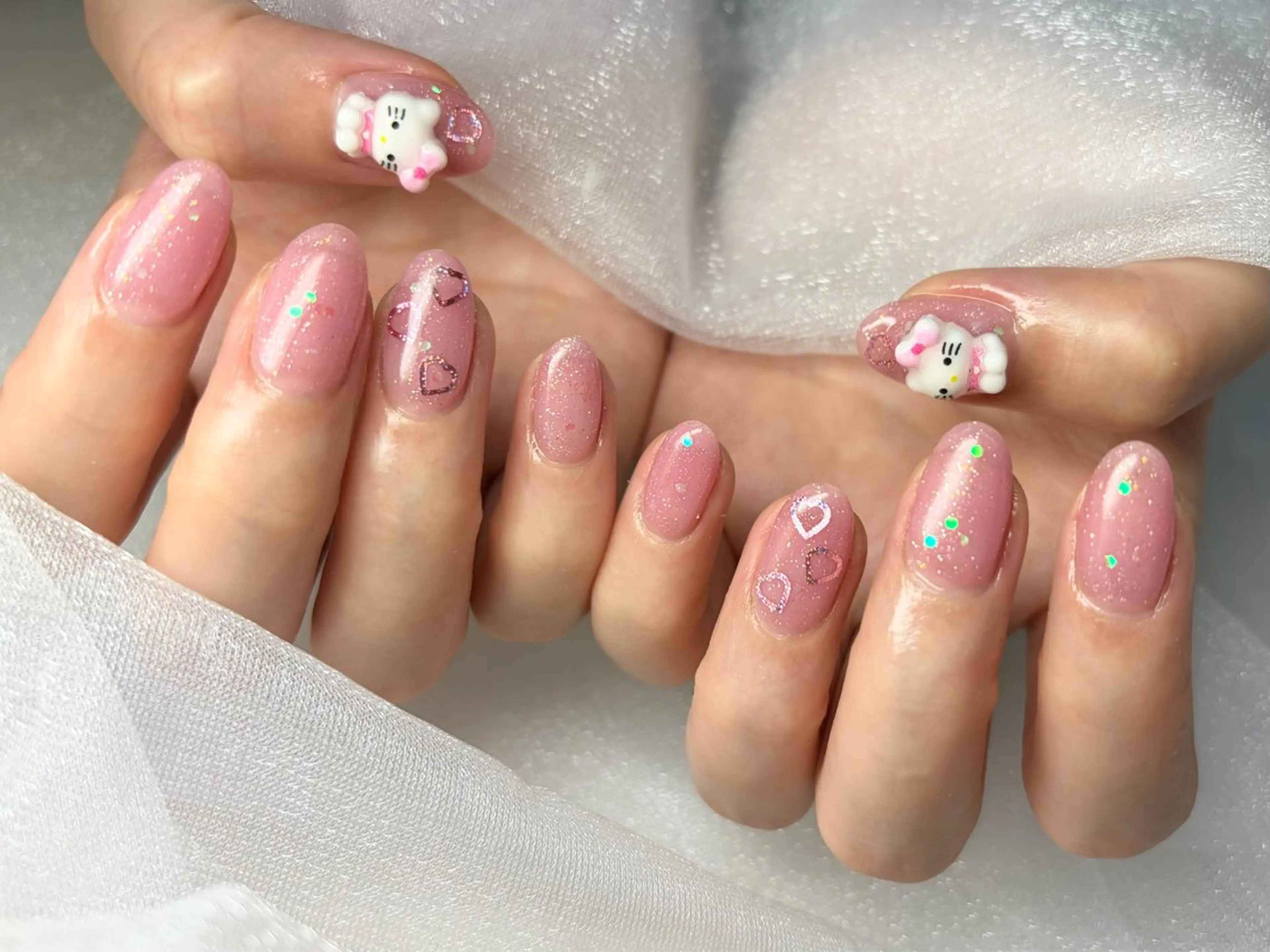 ネイル ハンドネイル Queennail 北堀江Yumiのネイルデザイン