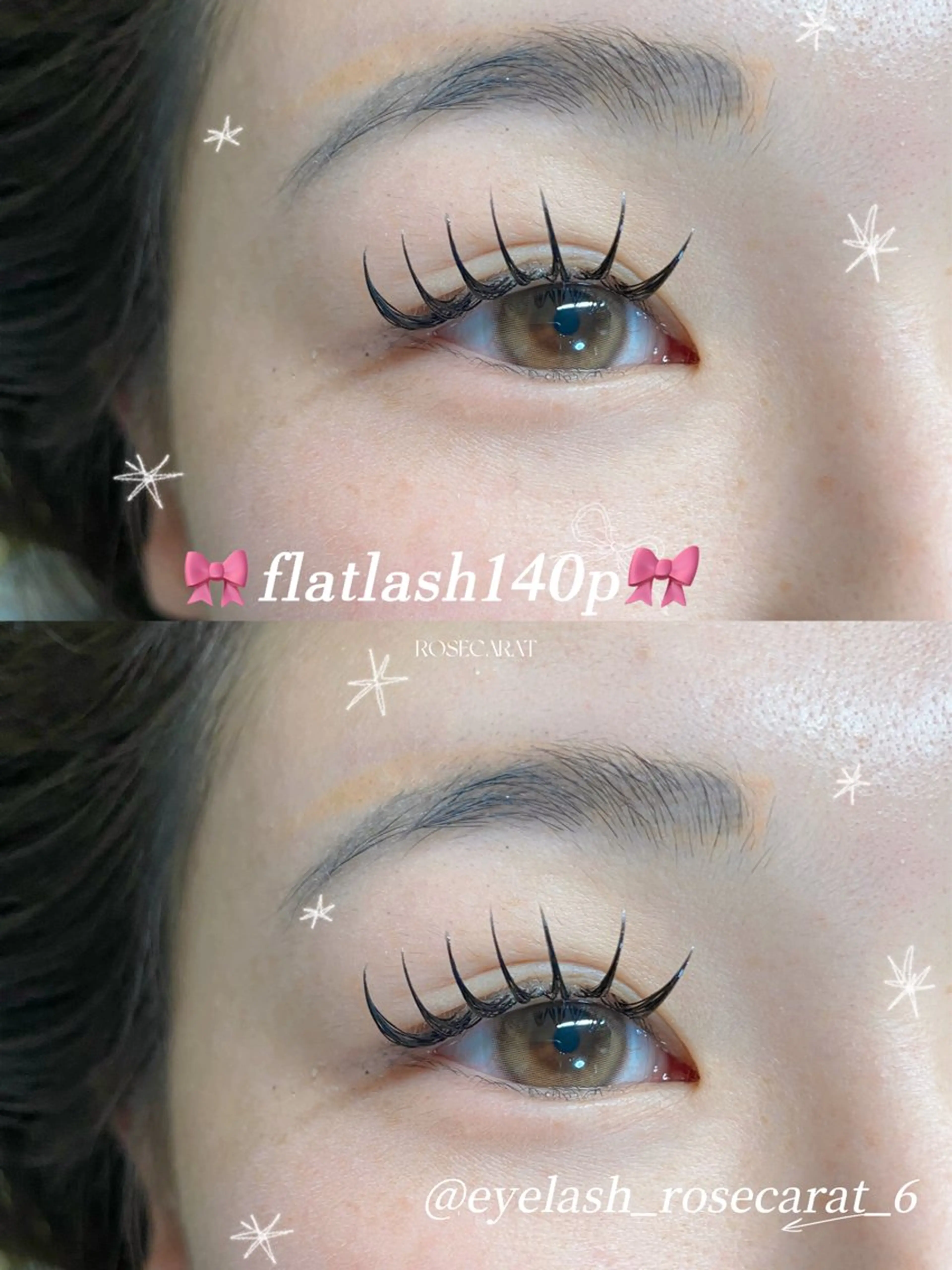 マツエク・マツパ マツエク 🥀𝑹𝑶𝑺𝑬 𝑪𝑨𝑹𝑨𝑻のマツエク・マツパデザイン