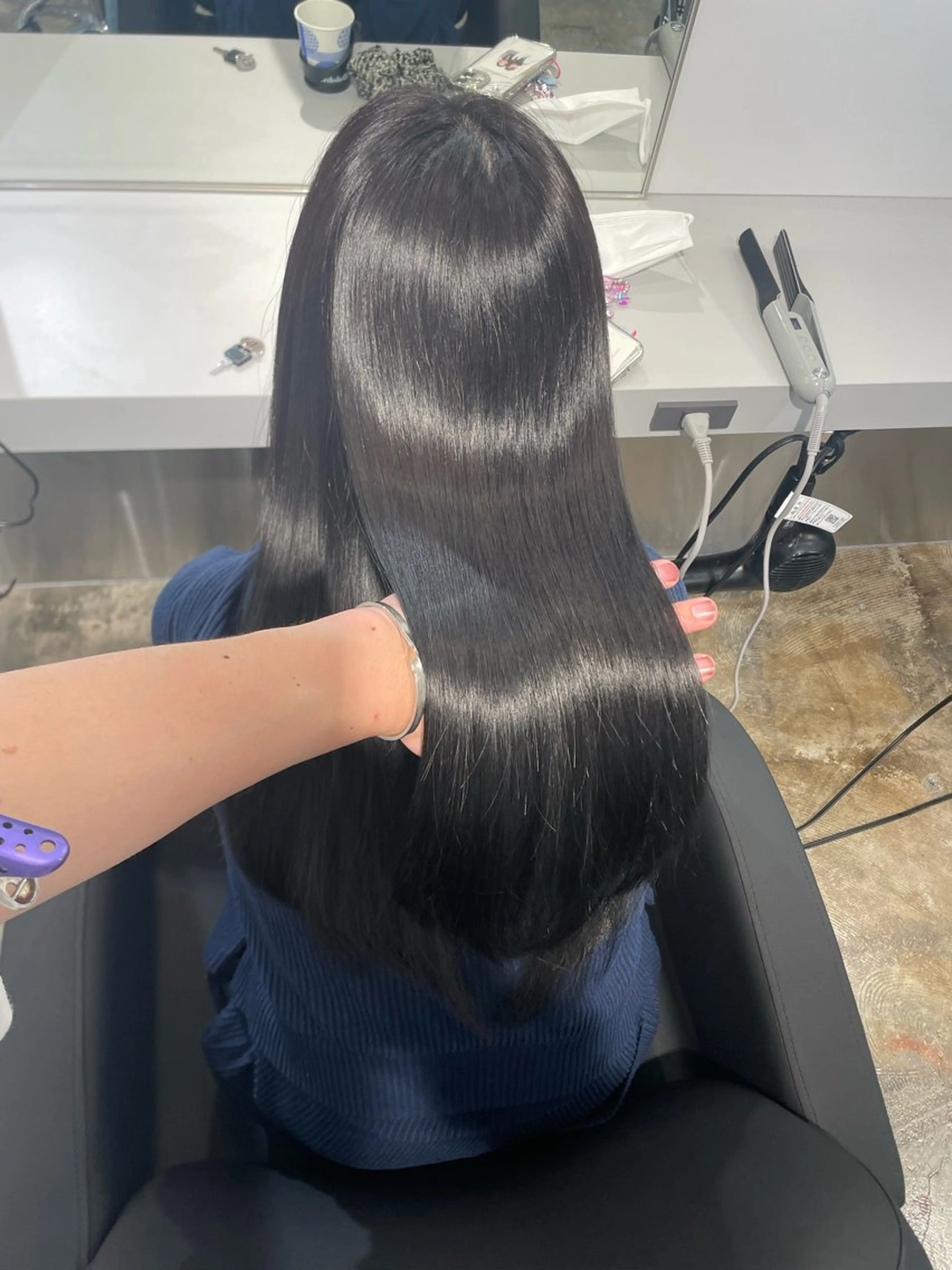 ロング カラー アッシュ アッシュグレー アッシュグレージュ グレージュ 🫧透明感/美髪🫧 Hiroakiのヘアスタイル