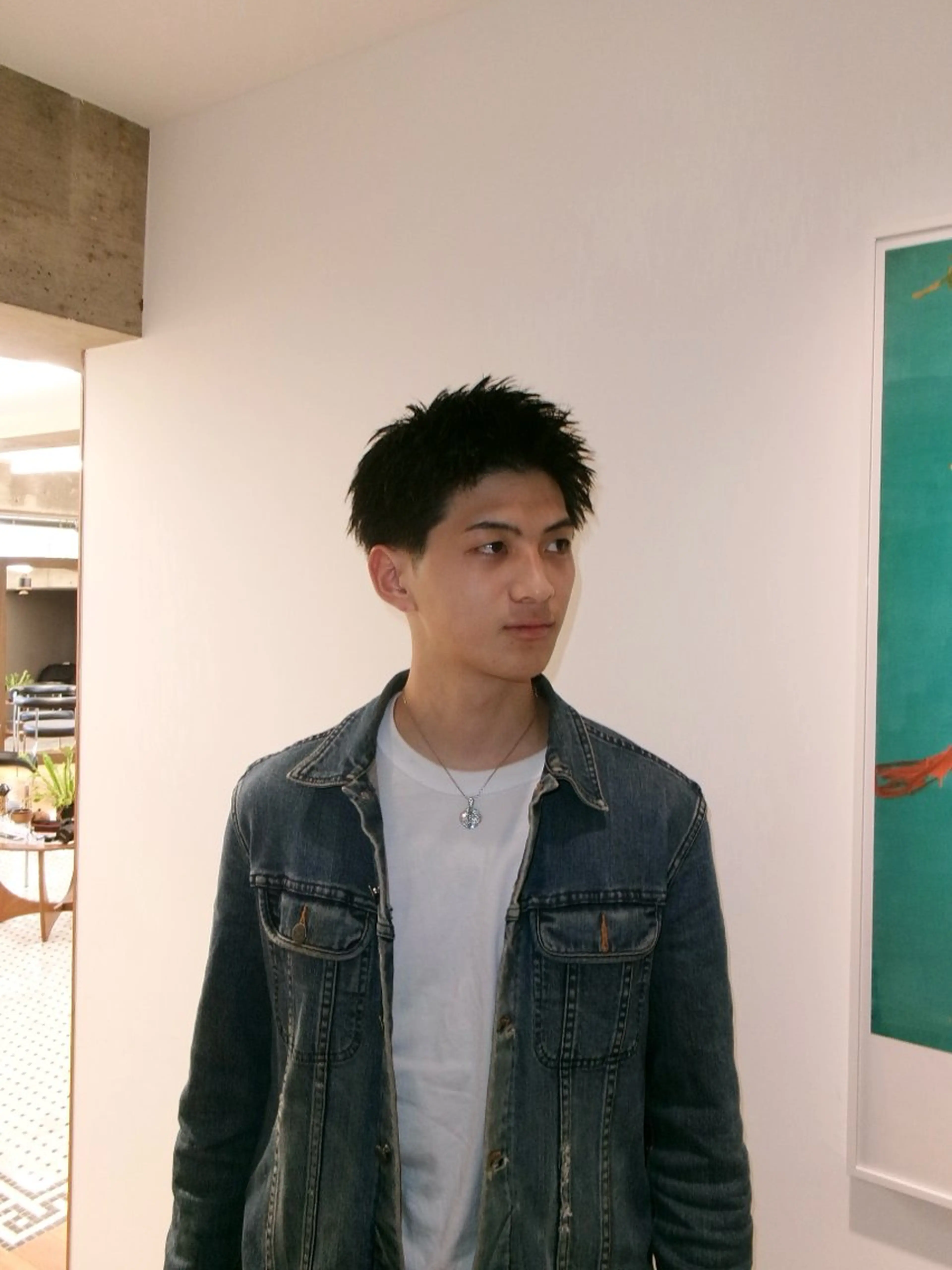 ショート メンズ スパイキーショート ショートヘア メンズカット 髙橋創のヘアスタイル