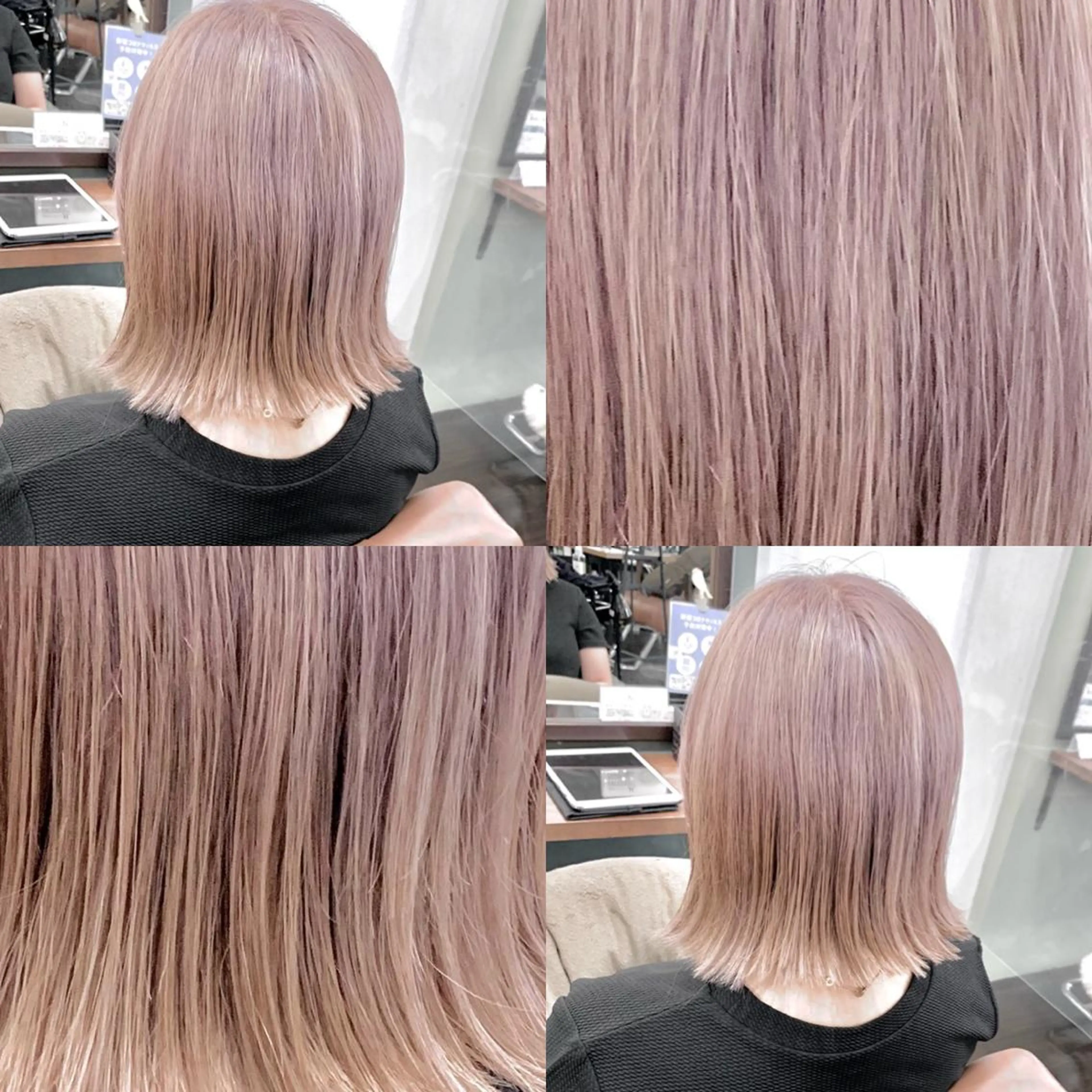 ショート ショートヘア ヘアカラー トリートメント ブリーチ毛に縮毛矯正 ✨カラー✨山田 正幸のヘアスタイル