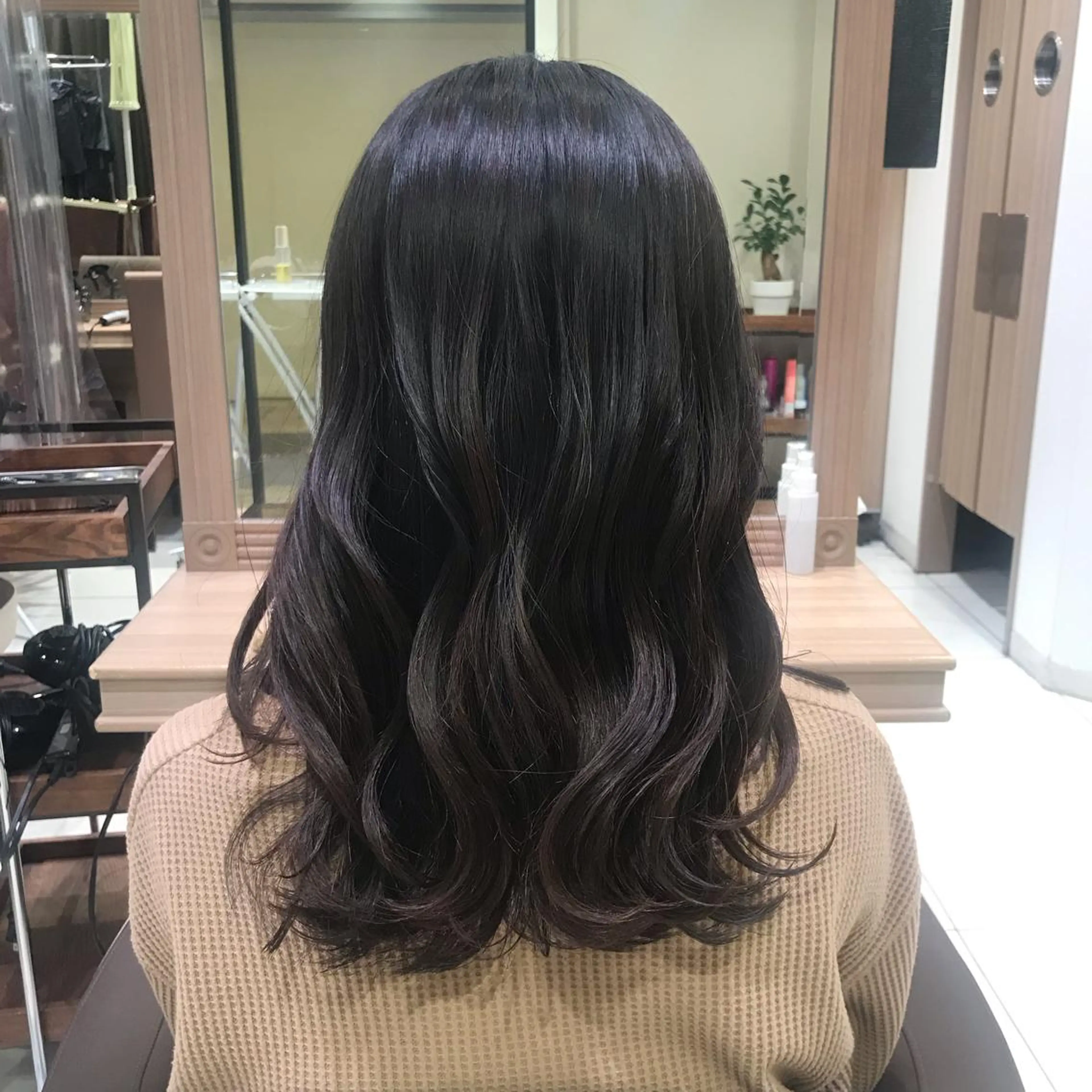 セミロング ヘアアレンジ ヘアセット/メンズ パーマChihoのヘアスタイル