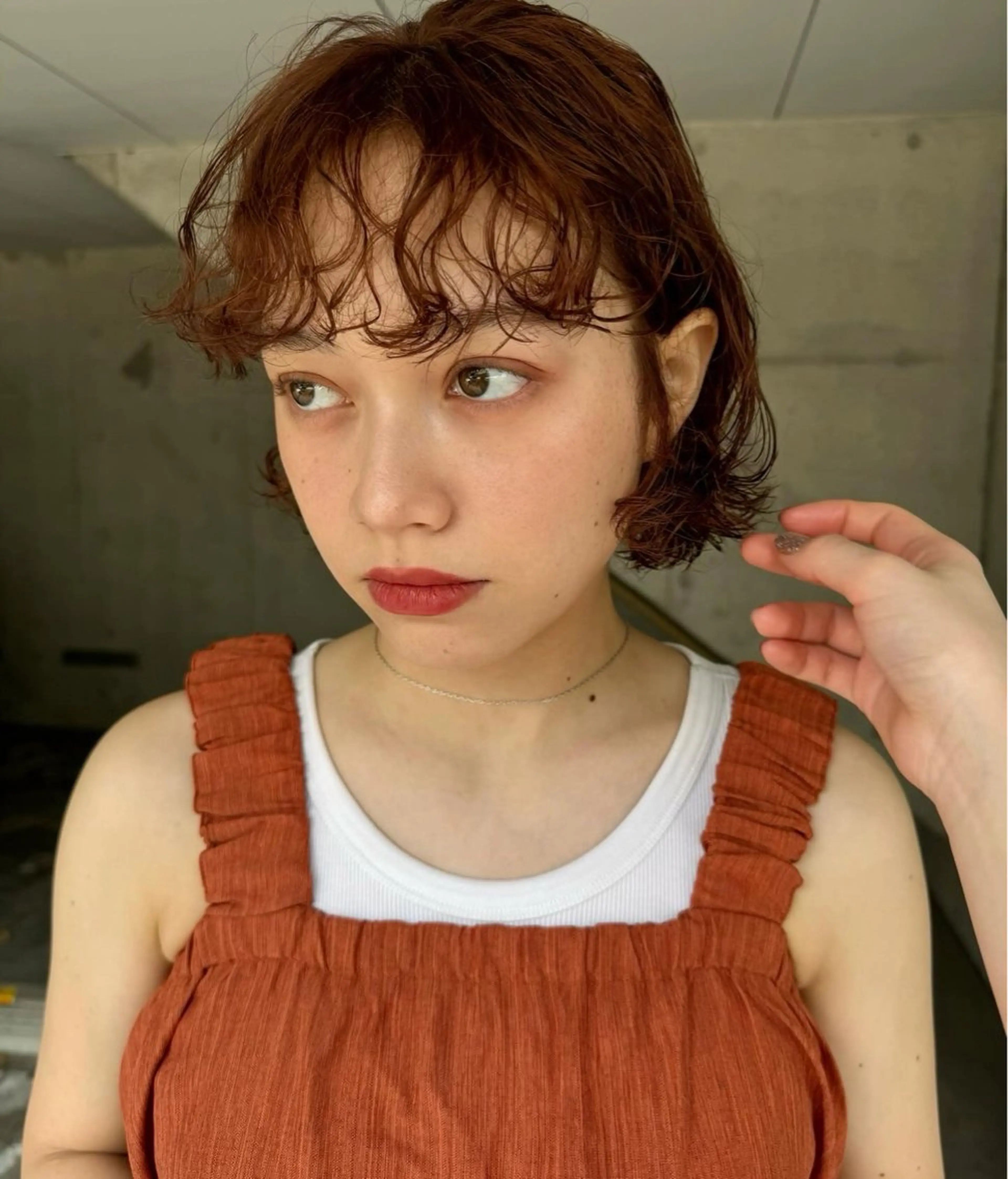 ショート カラー 松本優香/ボブ/ダ ブルカラー/髪質改善のヘアスタイル