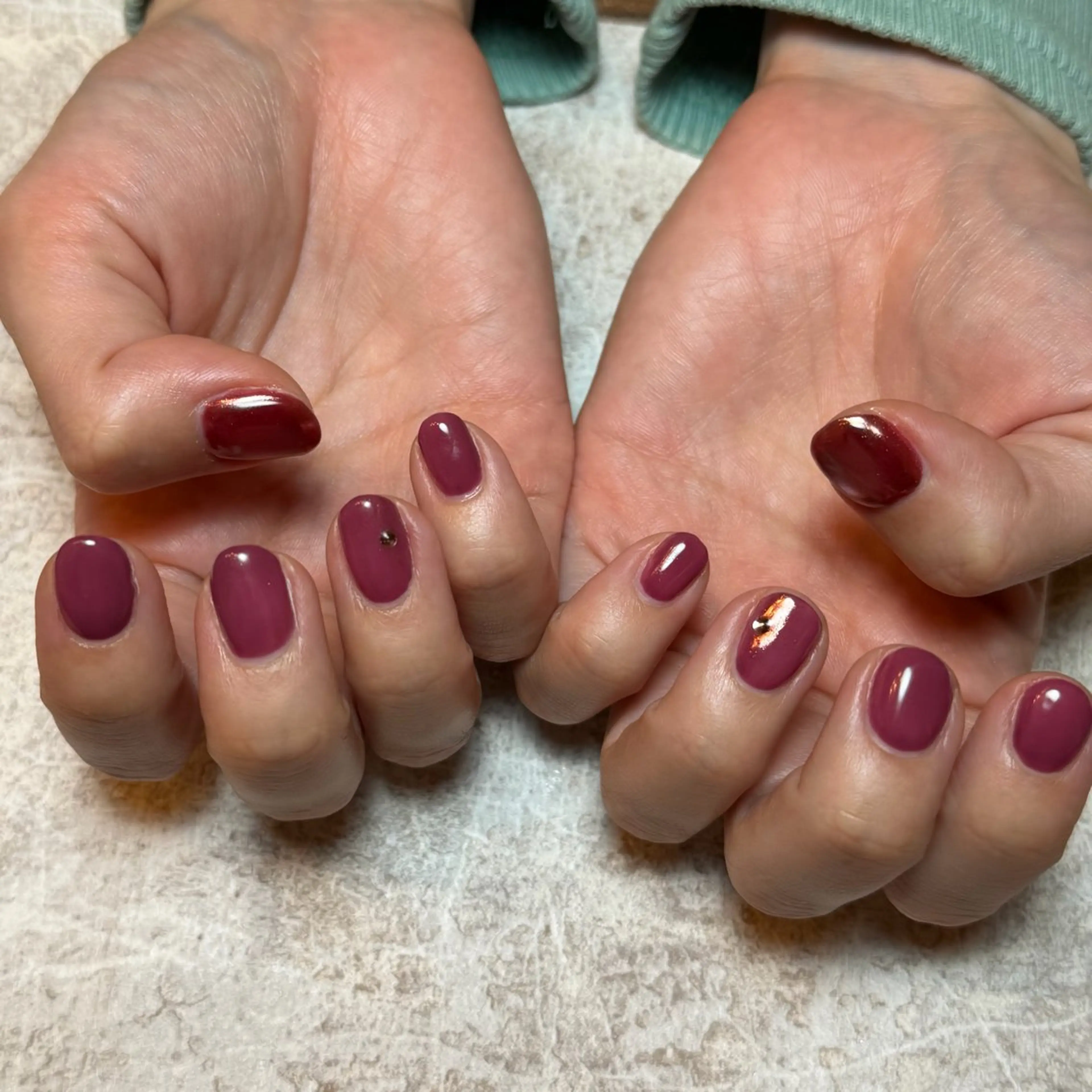 ネイル 自由が丘サロン あやめ💅のネイルデザイン