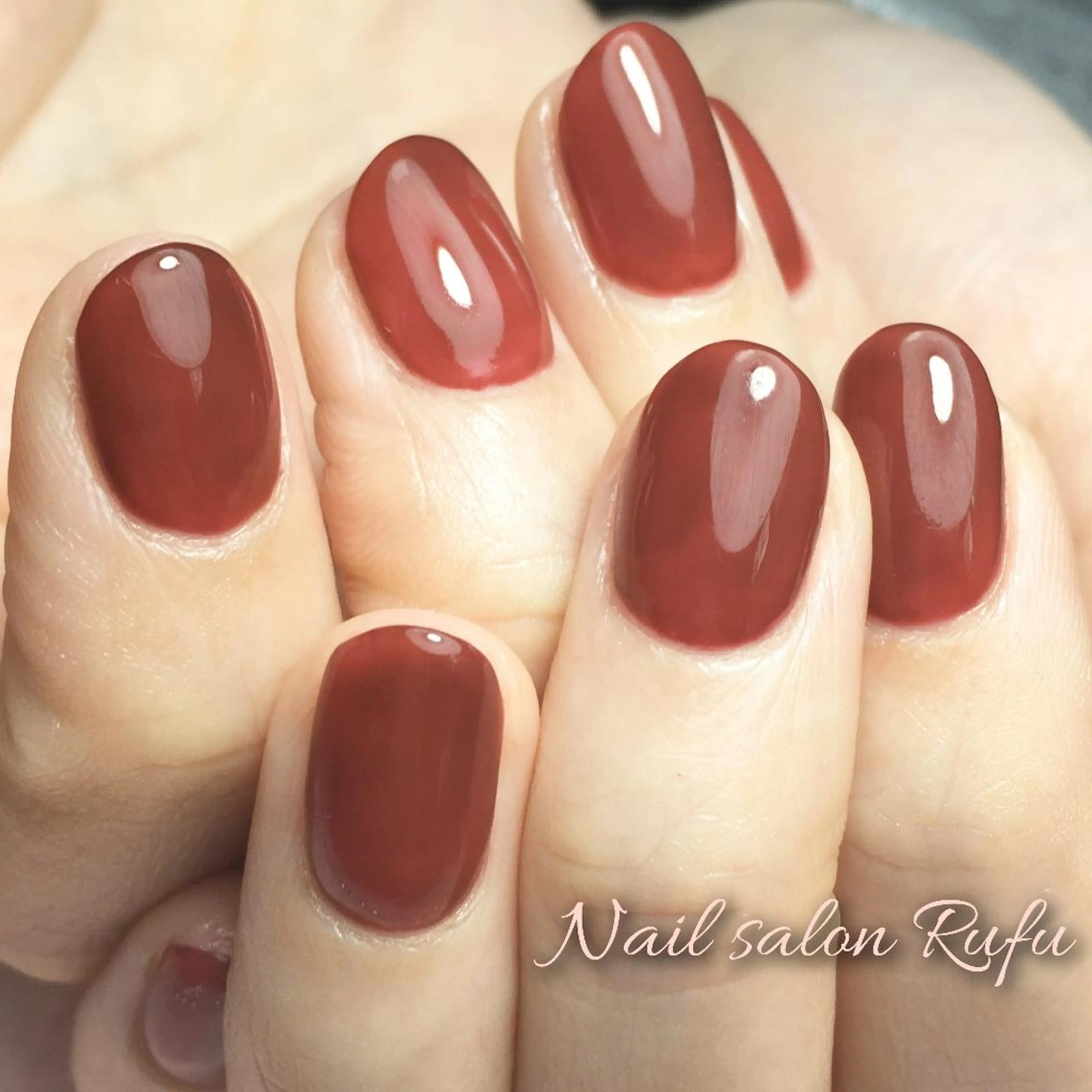 ネイル ワンカラーネイル Nail salon　Rufu所属・Nail Salon  Rufu【ルフ】のネイルデザイン