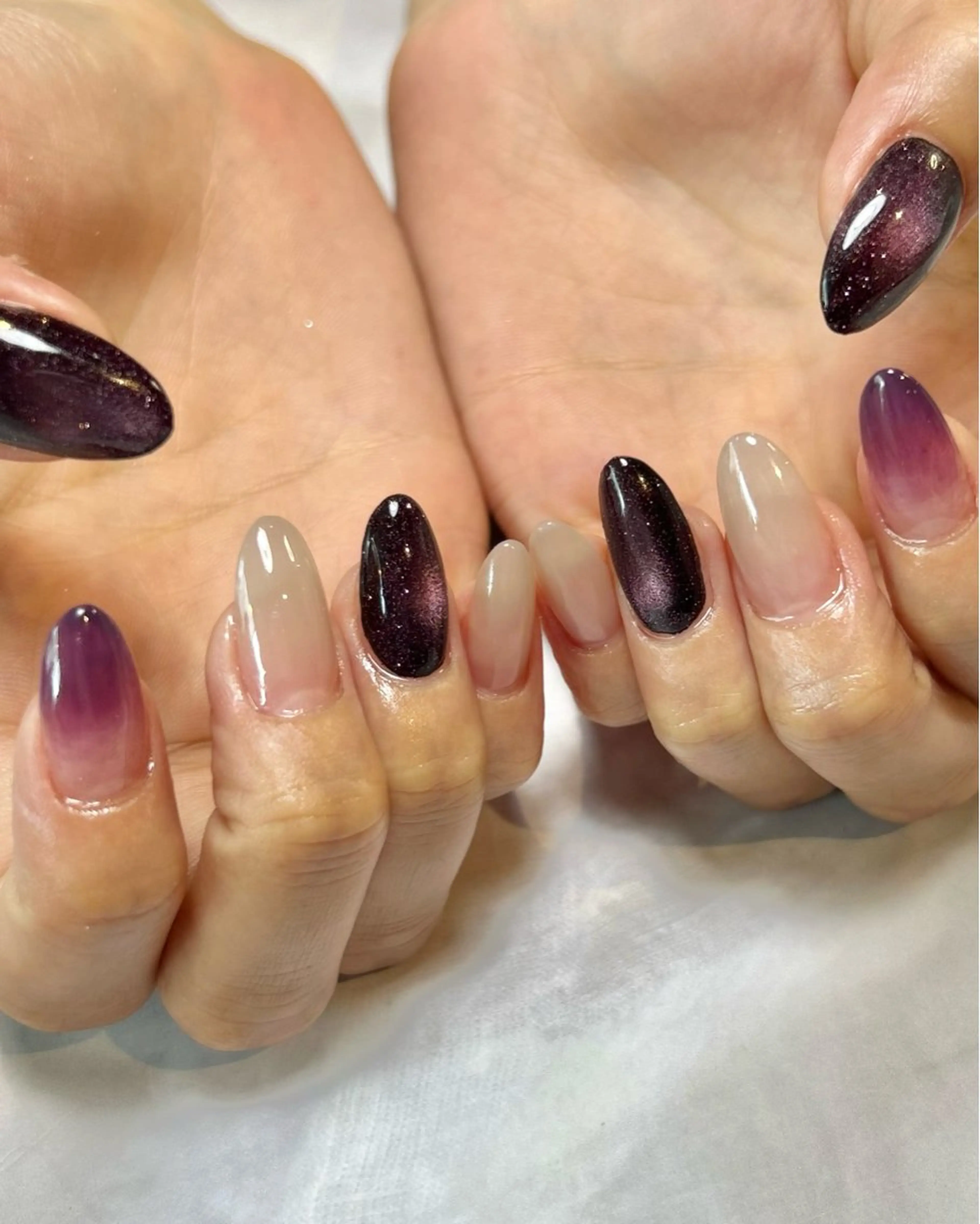 ネイル 持ち込み ハンドネイル Reflection marikoのネイルデザイン