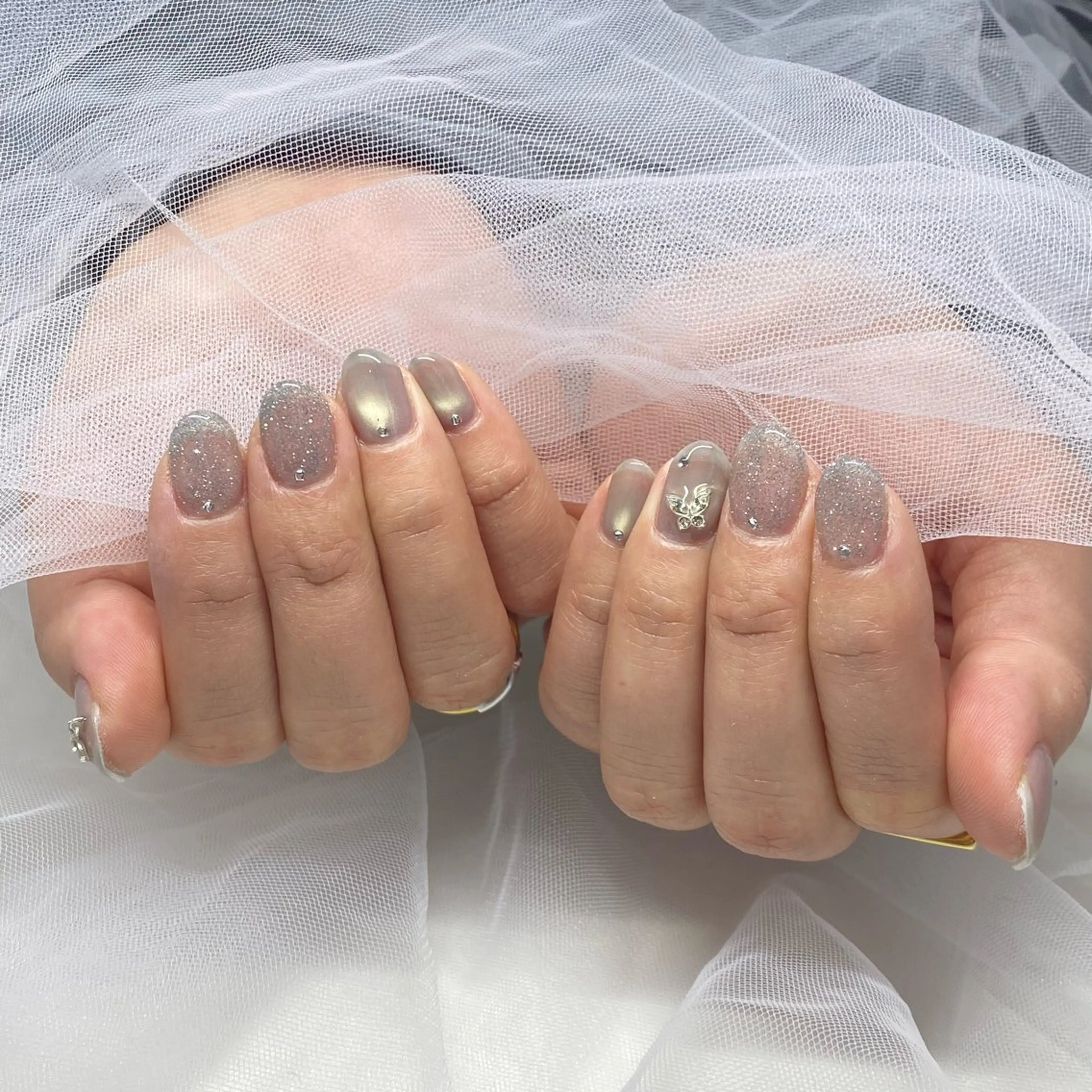 ネイル マグネットネイル ハンドネイル nail salon Hope所属・HOPE ホープのネイルデザイン