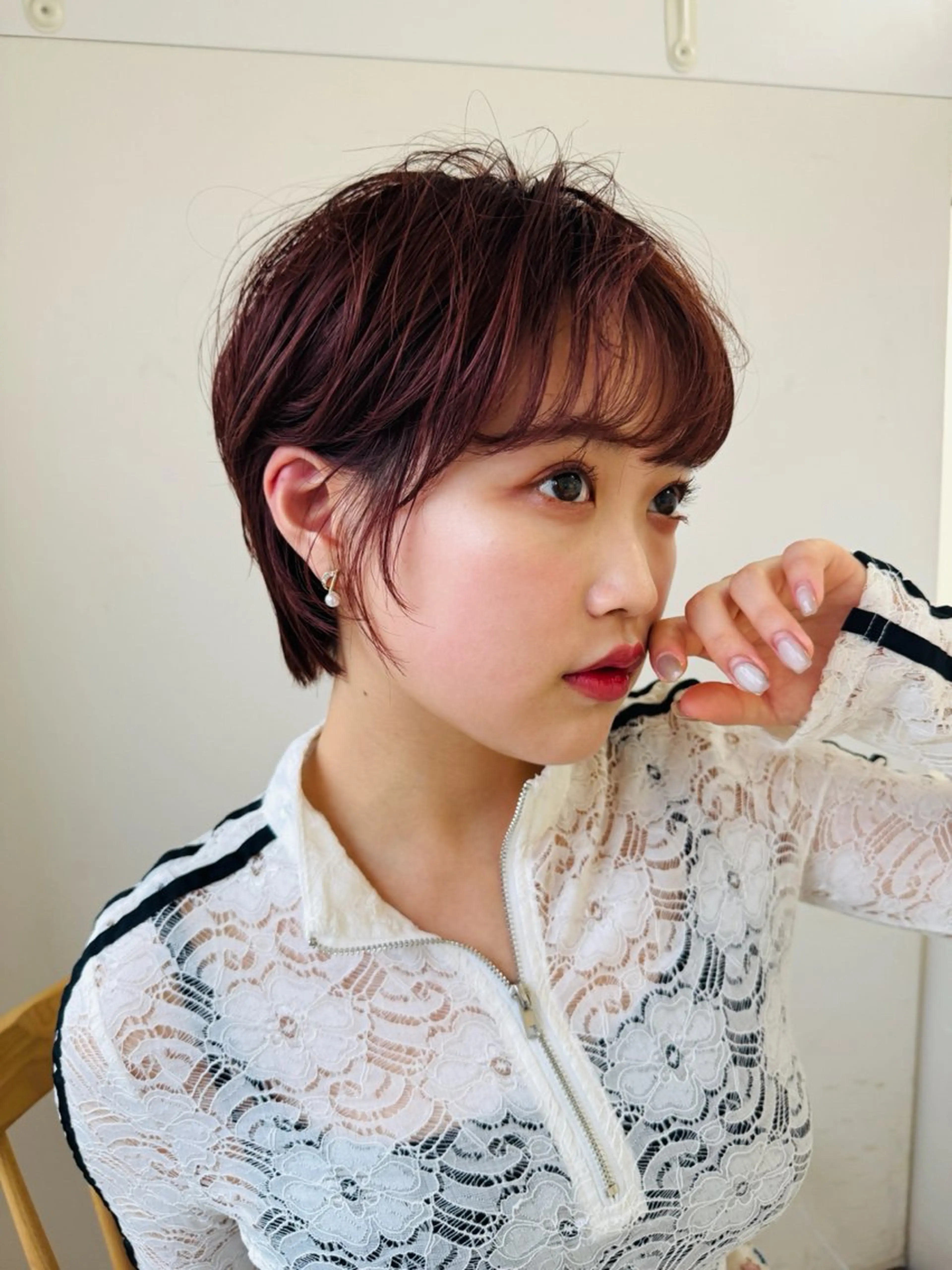 ショート 目黒・不動前 カットモデル/モモカのヘアスタイル