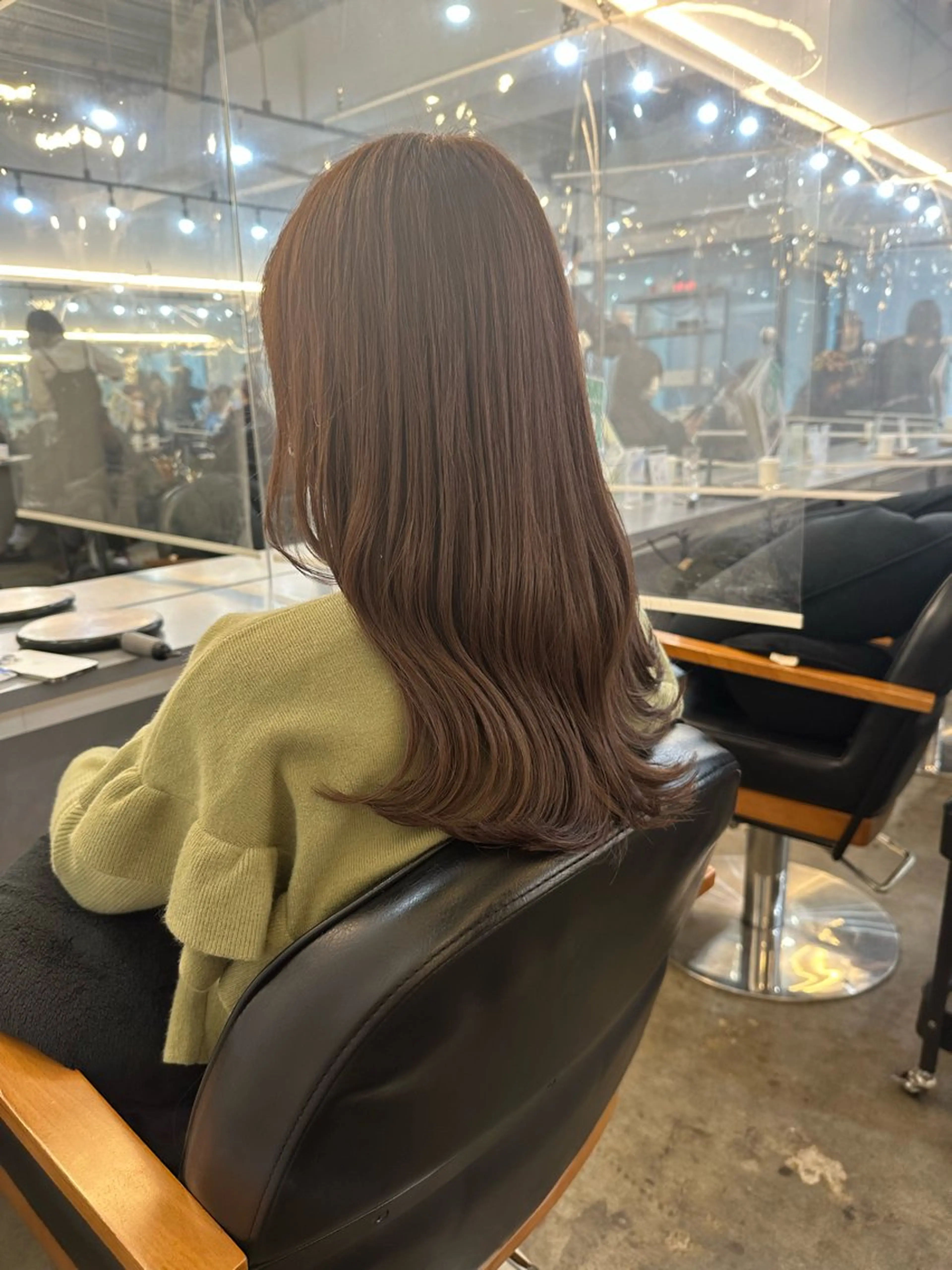 セミロング ボブ/ぱつっとボブ/ 谷口 海星のヘアスタイル