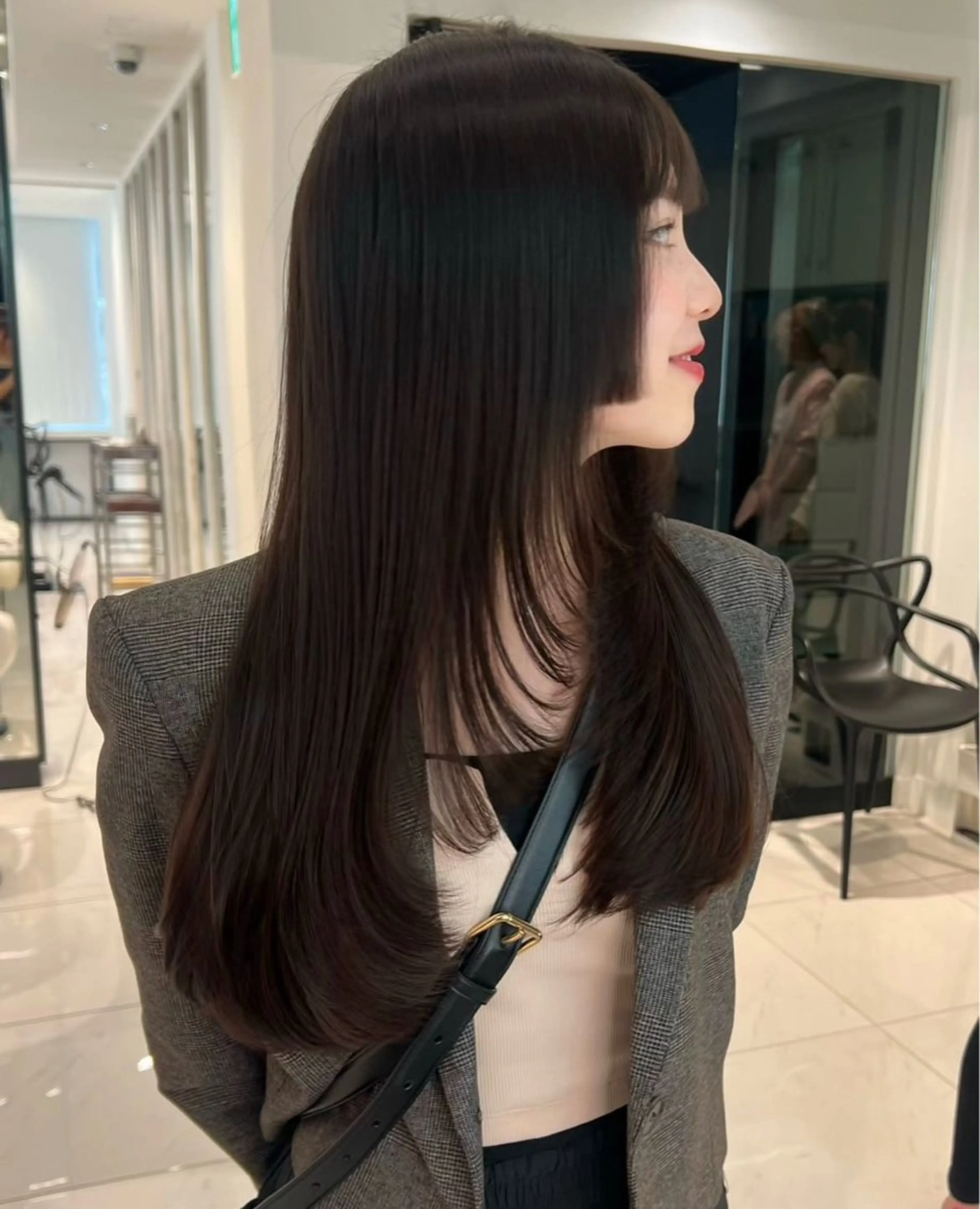 ロング ⟡.·*.透明感/ レイヤー/ 桜⟡.のヘアスタイル