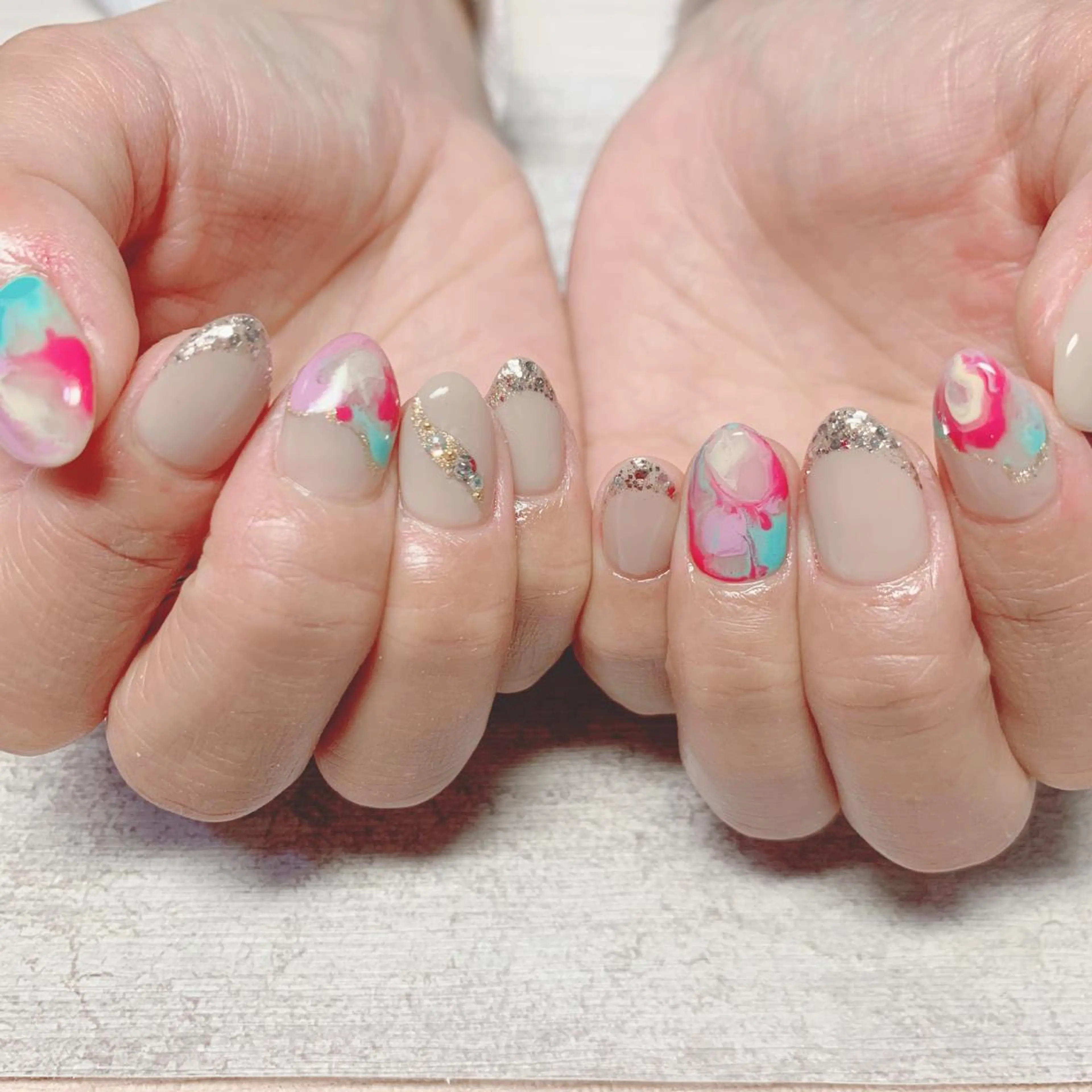 ネイル 春日井ネイルサロン iroのネイルデザイン